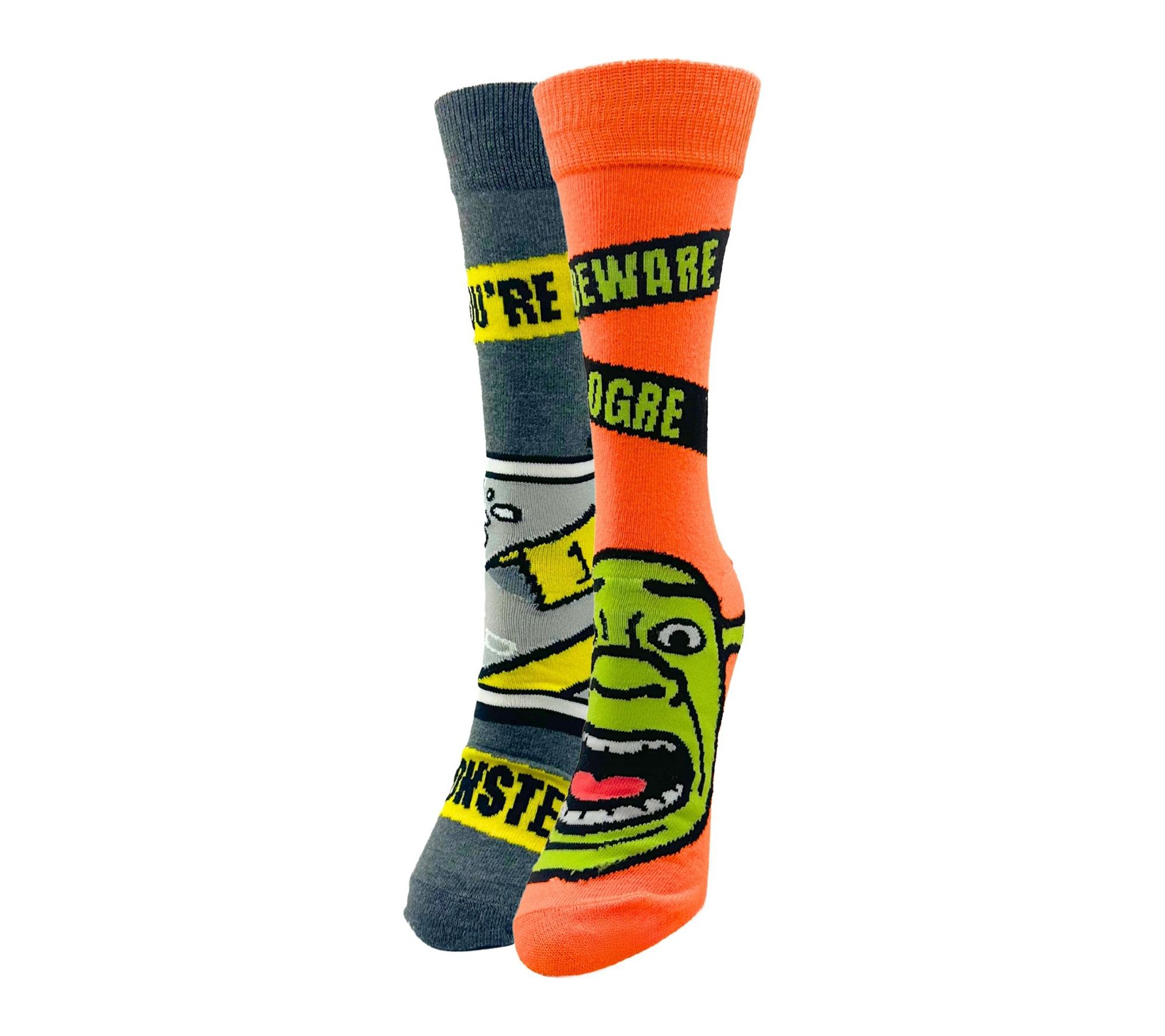 Men's Halloween Character License 2pk Crew Socks