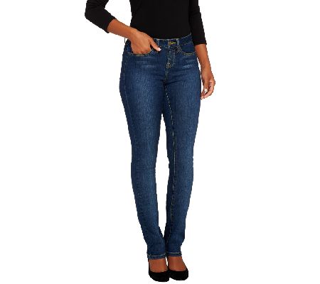 SkinnyJeans 2 Regular Slim Boot Cut Jeans - Page 1 — QVC.com