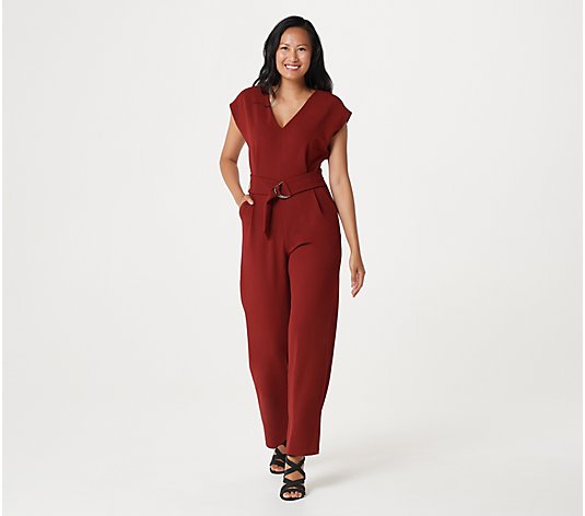 Bishop + Young Full Length D-Ring Belted Jumpsuit