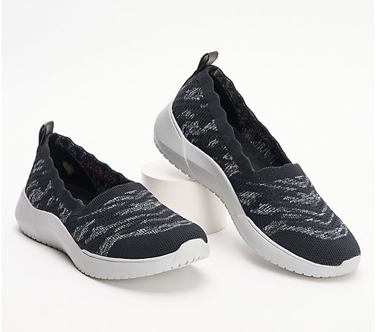 Skechers Seager Cup Washable Knit Slip-Ons - My Impression - QVC.com