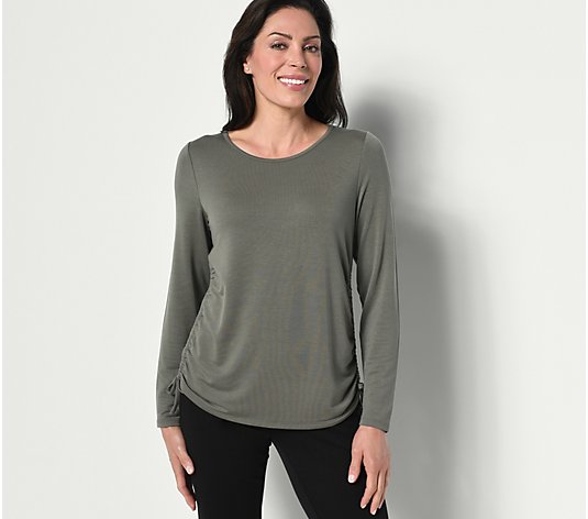 Belle by Kim Gravel Luxe French Terry Change of Season Top