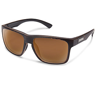Suncloud Causeway Burnished Brown Sunglasses w/ Polarized Brown Lens 