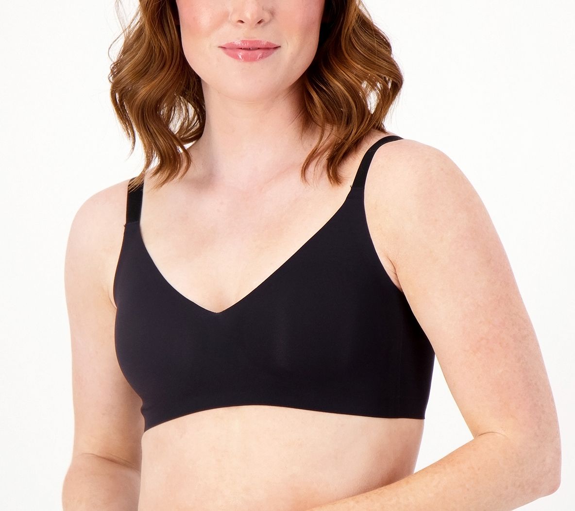As Is Cuddl Duds Intimates Modal Seamless Front Hook Wirefree Bra