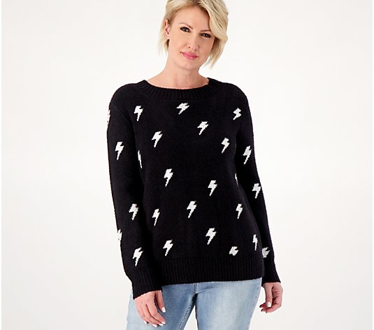 Peace Love World Chenille Pullover Sweater
