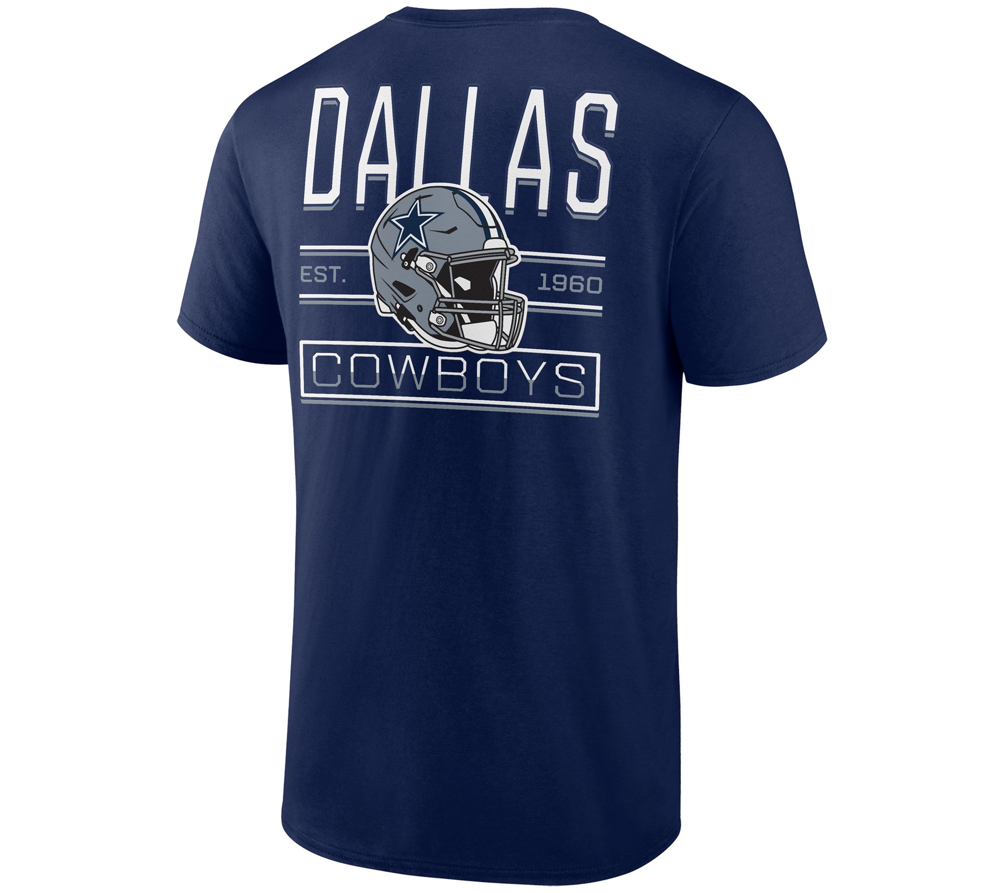 Dallas Cowboys Light Up Ugly Sweater - Navy/Silver