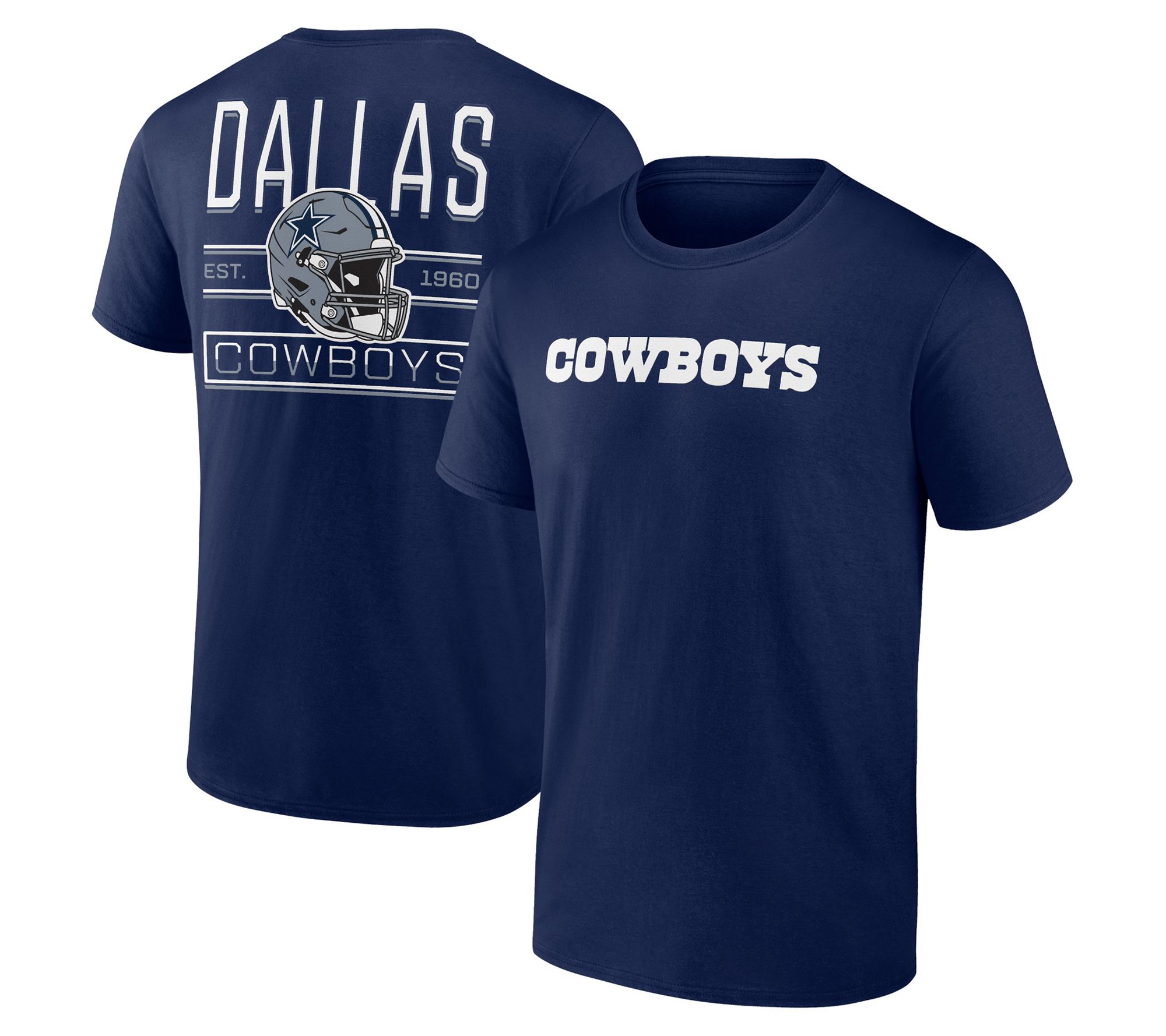 Ladies Dallas Cowboys 2 Sided Jersey Style T Shirt on Sale