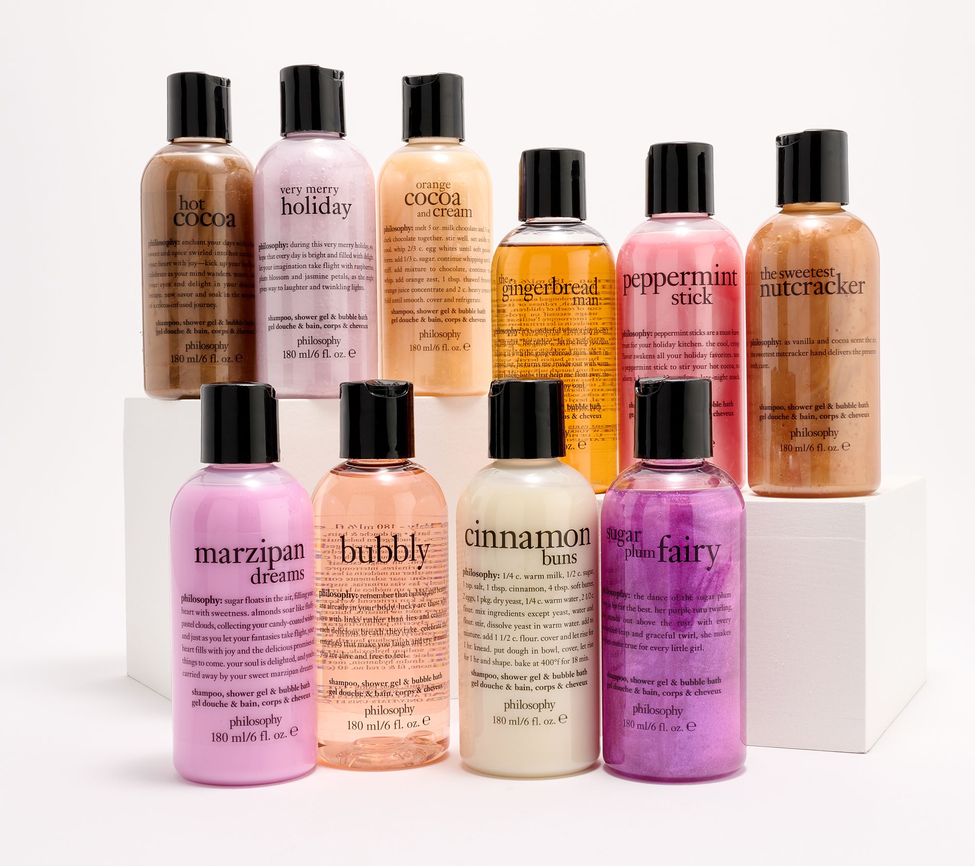 philosophy sweet wishes 10-piece 6-oz shower gel collection 