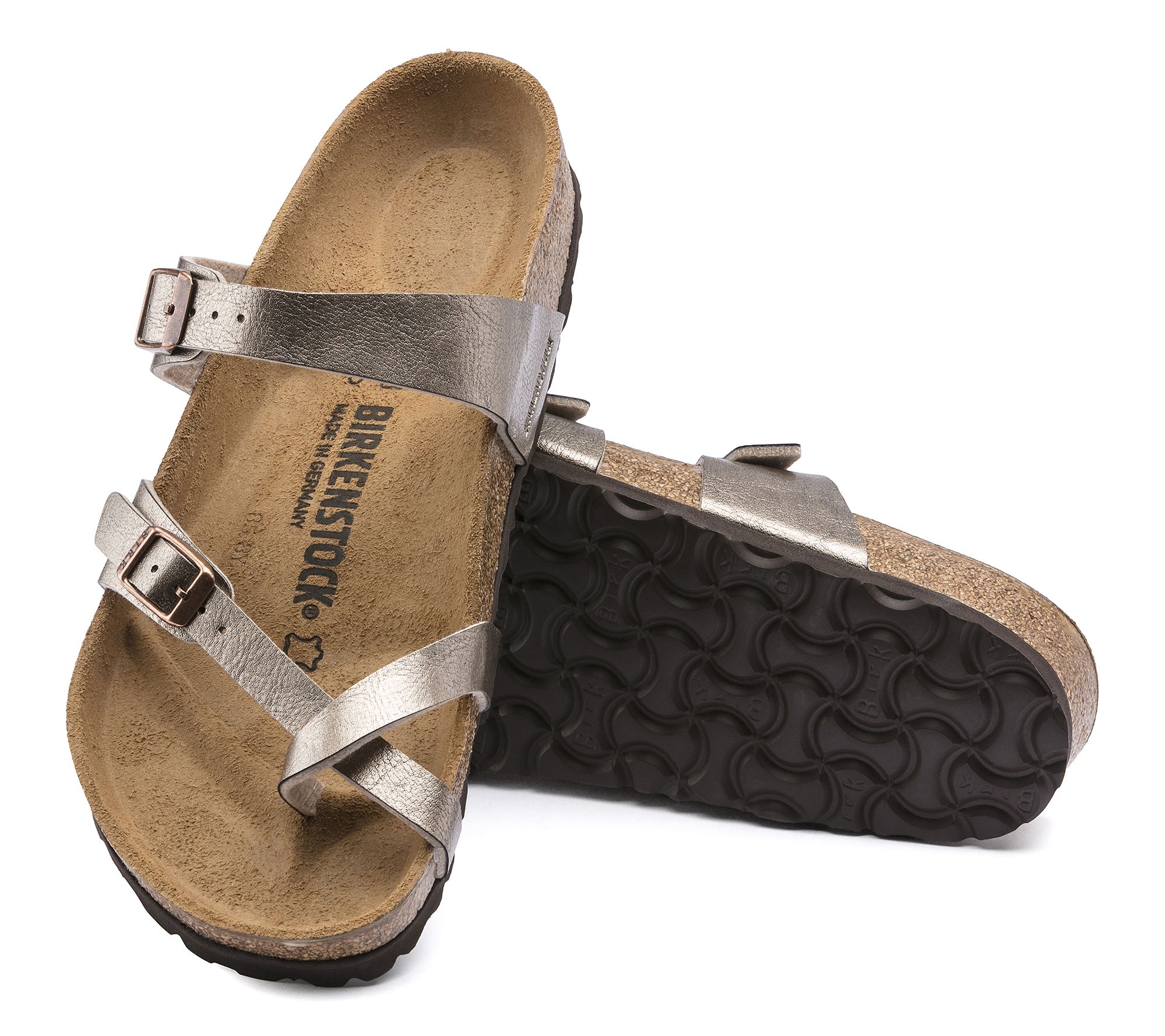Birkenstock Slide Sandal with Toe Loop - Mayari