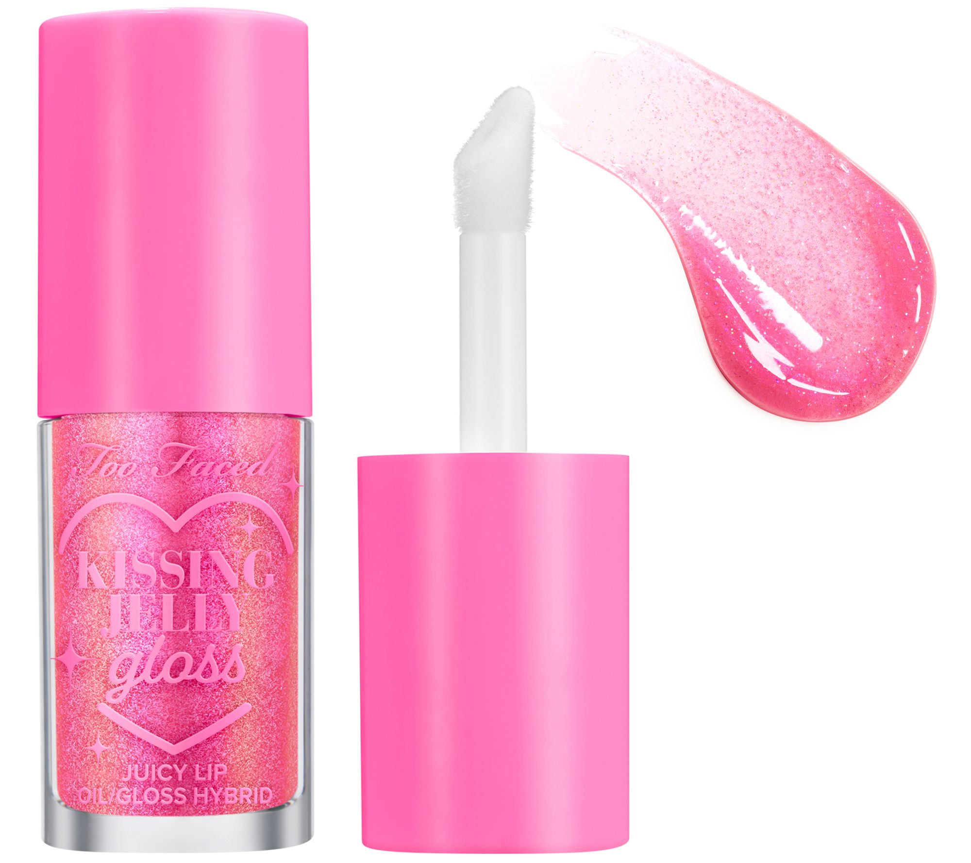 Too Faced Kissing Jelly Lip Oil Gloss - QVC.com