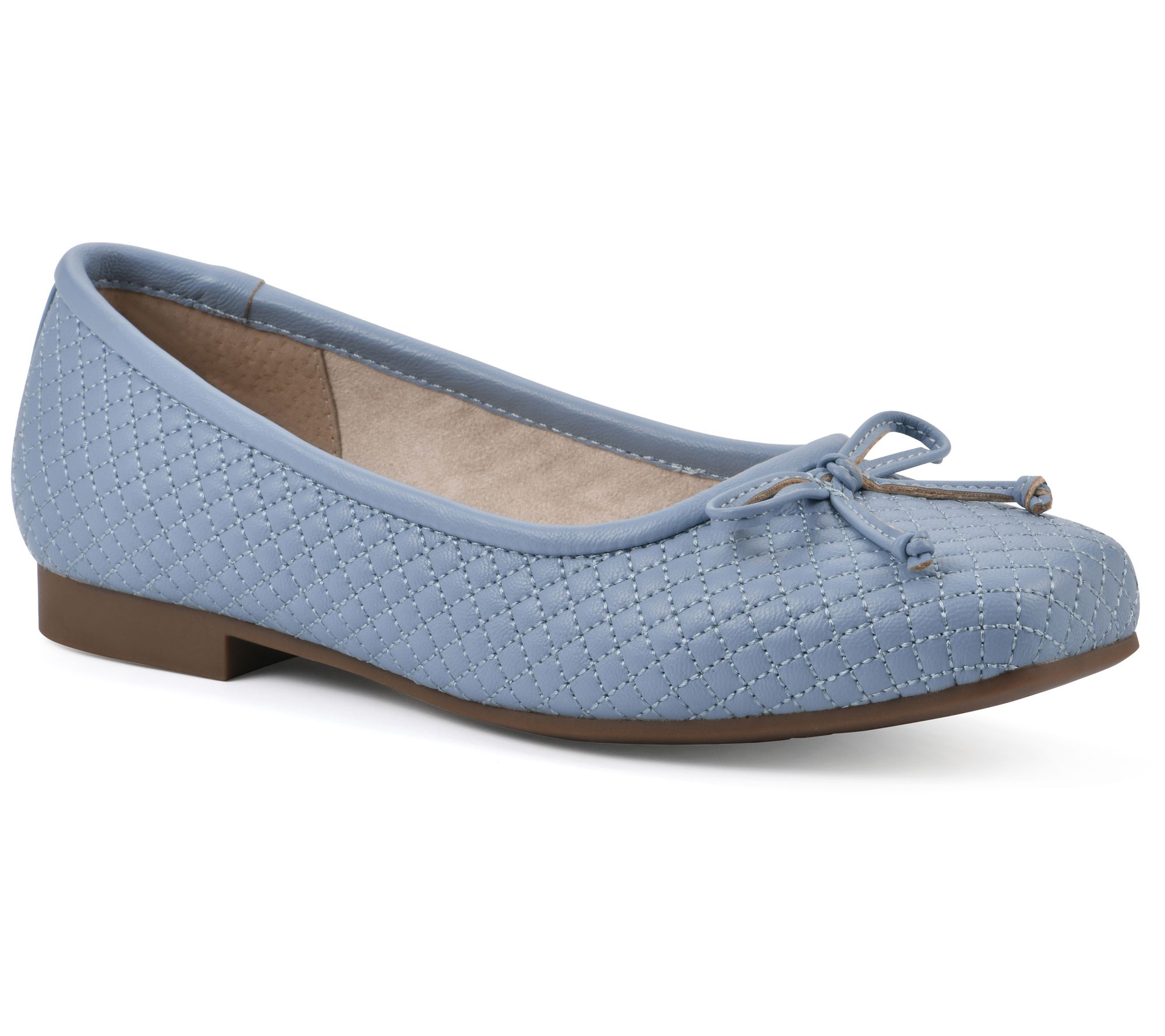 Cliffs by White Mountain Ballet Flats - Bessy - QVC.com