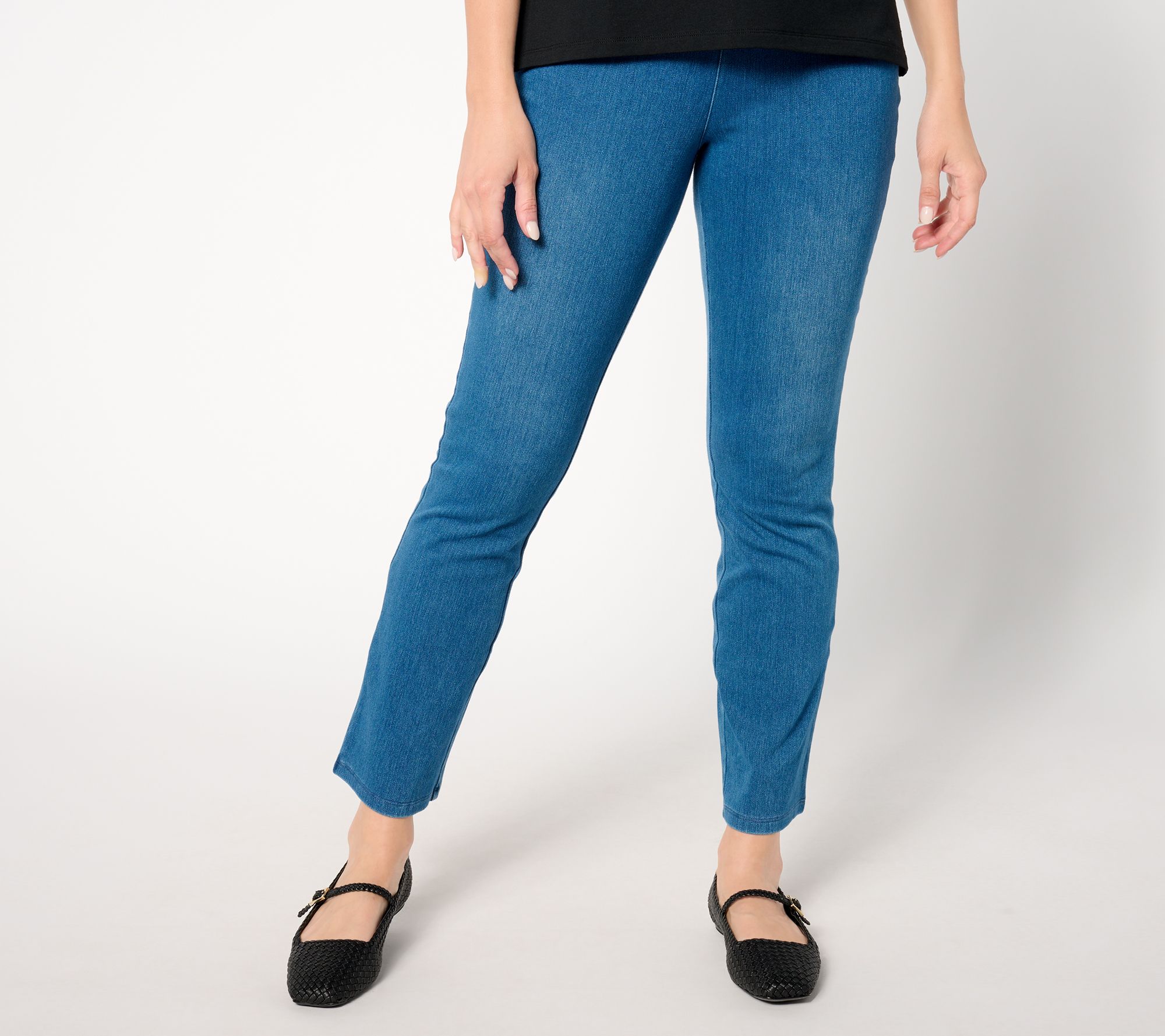 Women With Control Regular Prime Stretch Denim Slim Ankle Pants