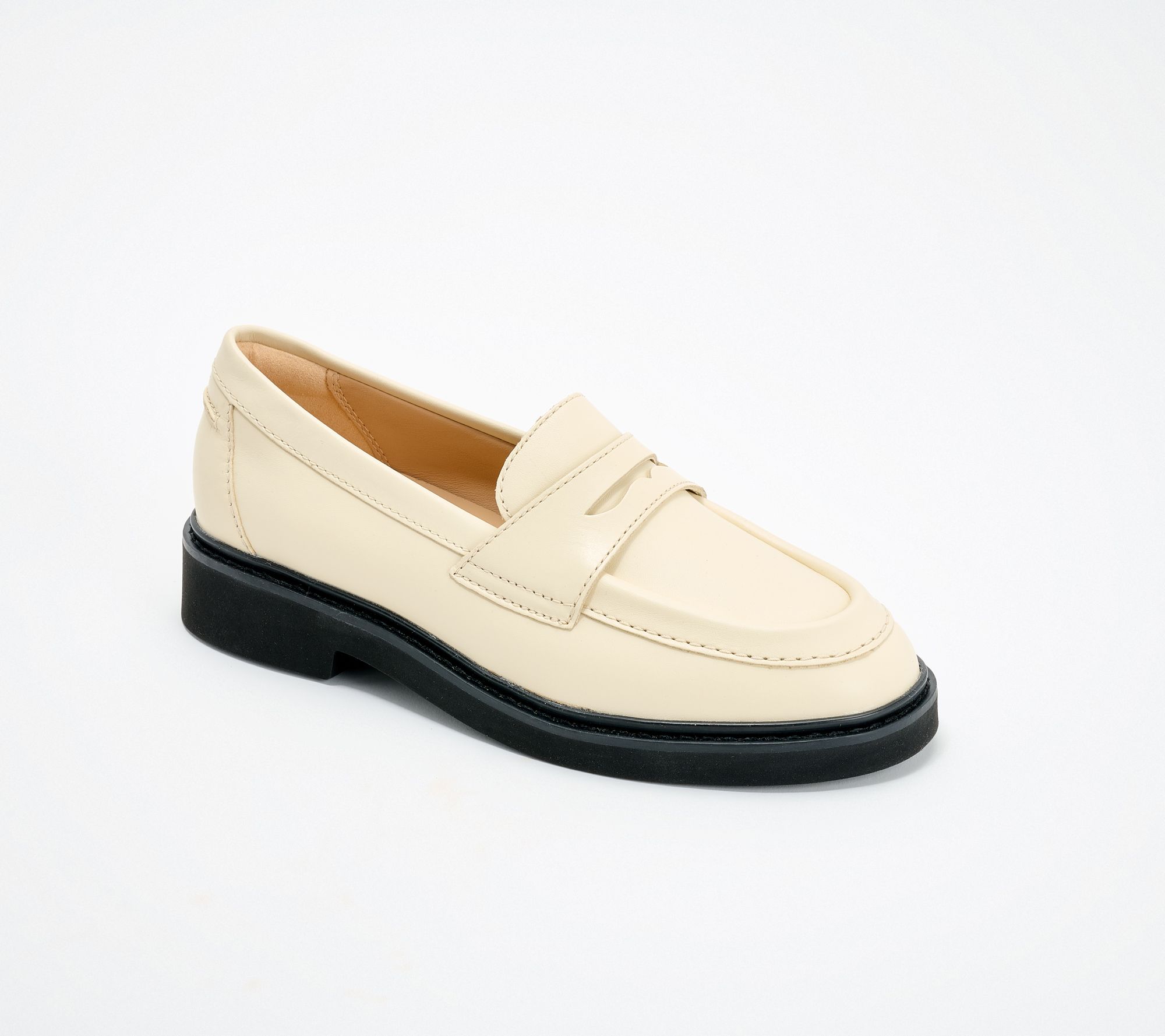 Clarks white loafers online