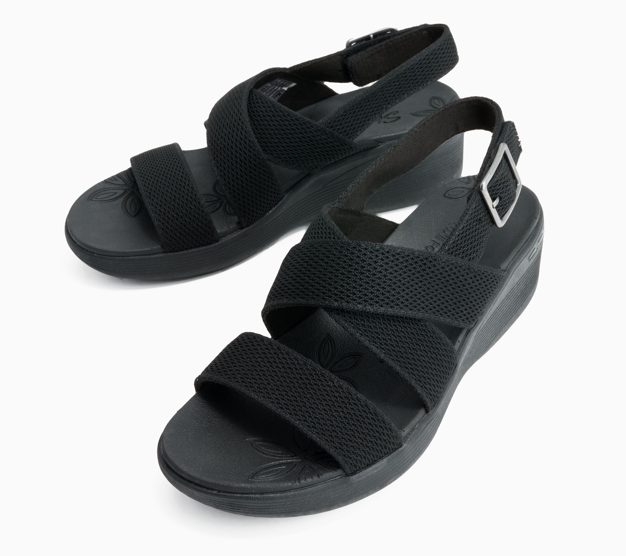 Skechers GOwalk Flex Arch Fit Vegan Washable Knit Sandals