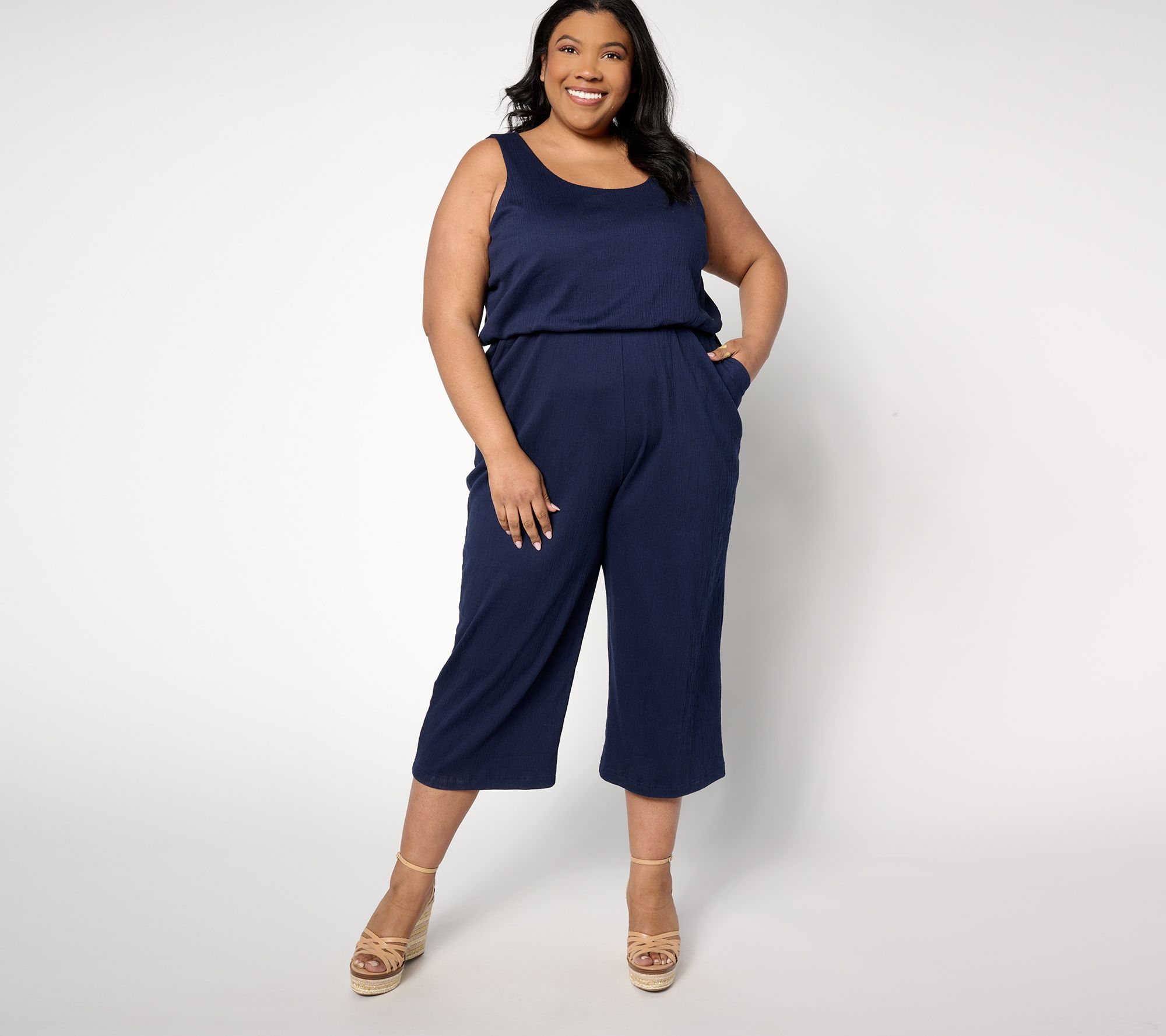 "As Is" Belle by Kim Gravel Packabelle Tank Jumpsuit
