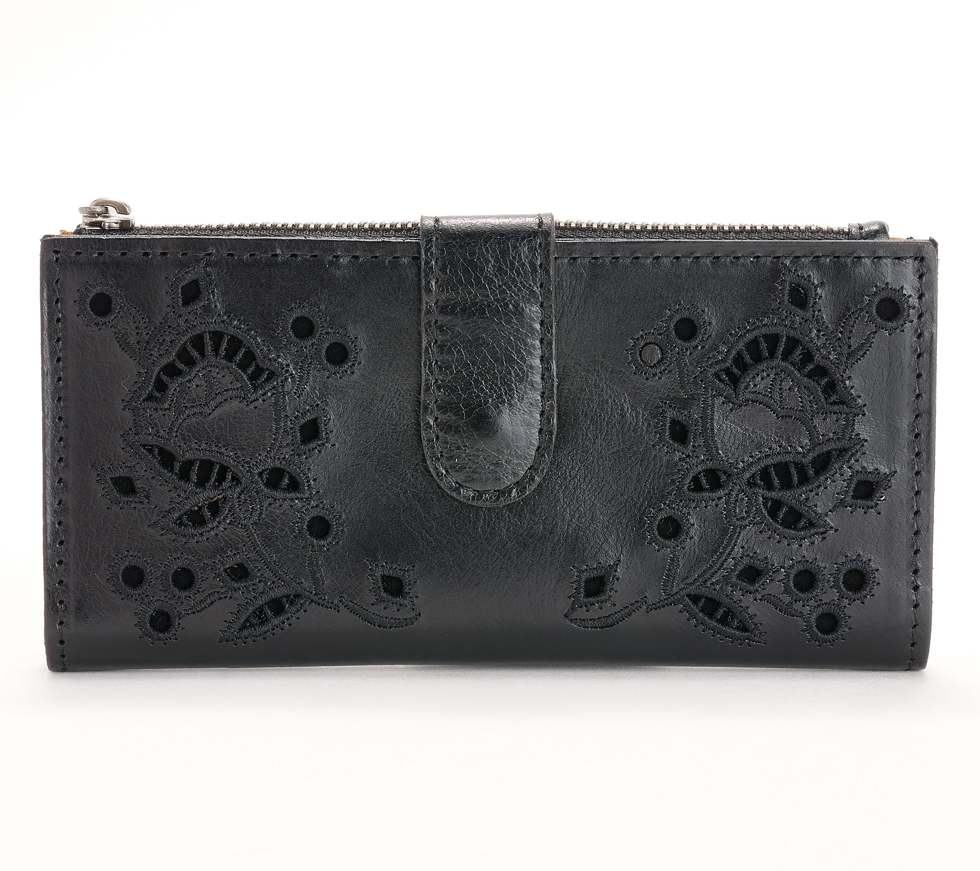 Patricia Nash Fall Lace Leather Nazari Bifold Wallet