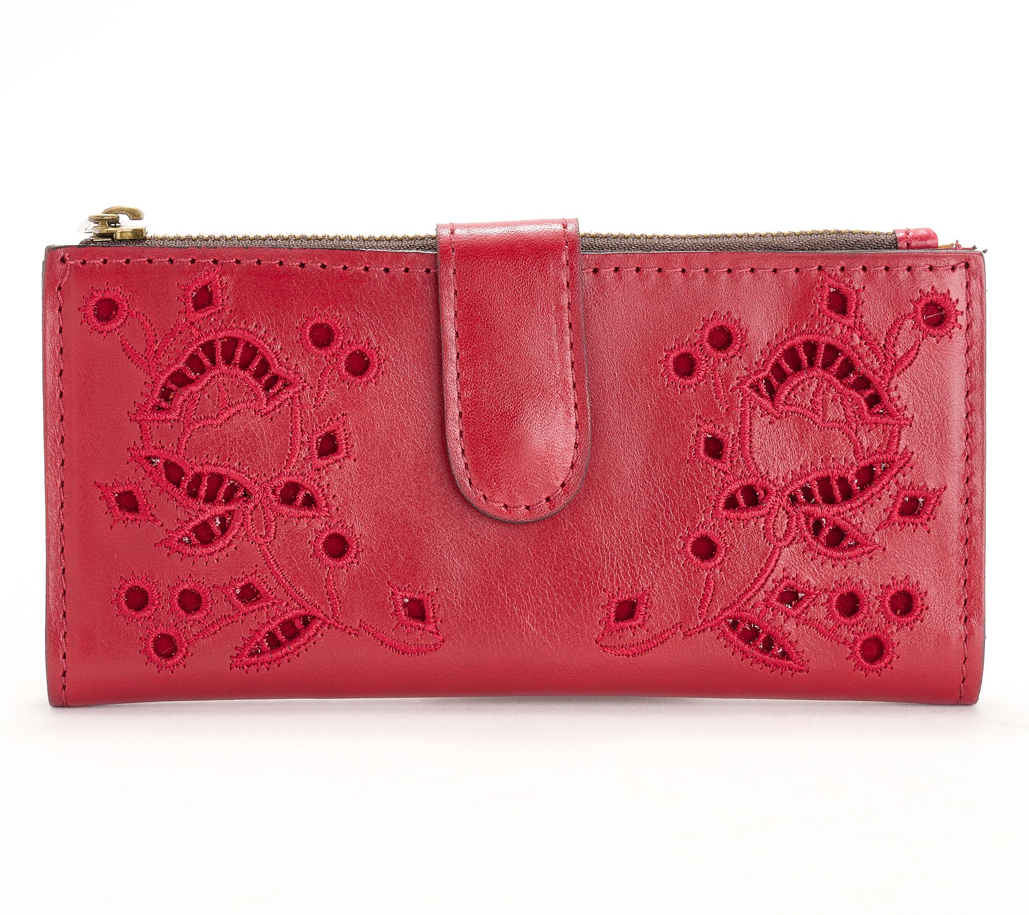 Patricia Nash Fall Lace Leather Nazari Bifold Wallet