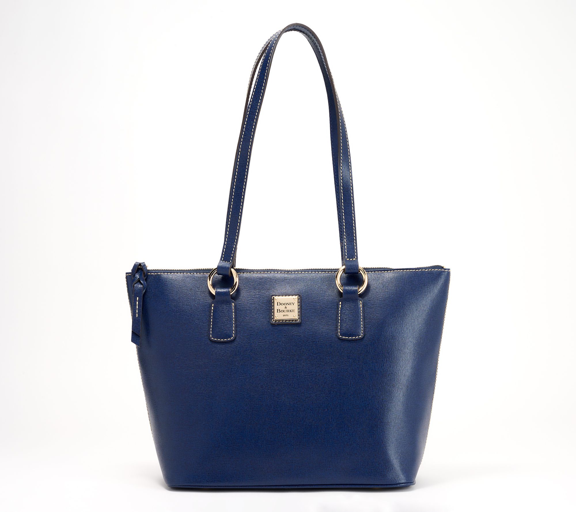 Dooney & Bourke Saffiano Leather Small Wren Zip Tote