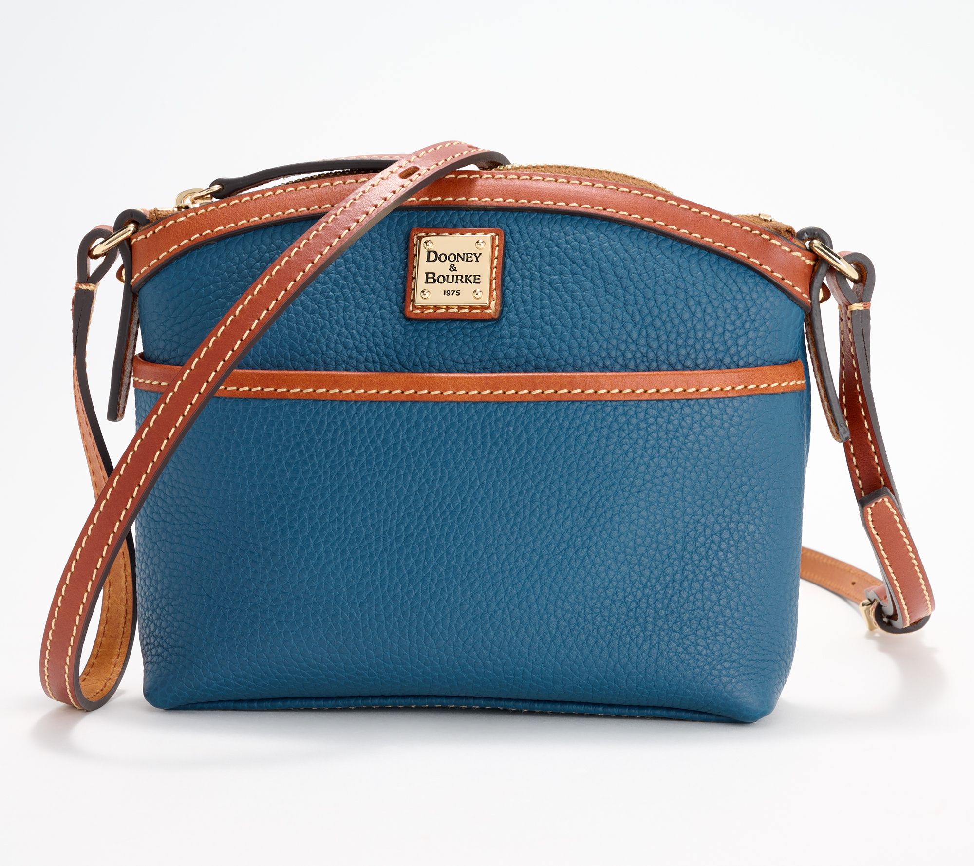 Dooney & Bourke Pebble Leather Domed Crossbody