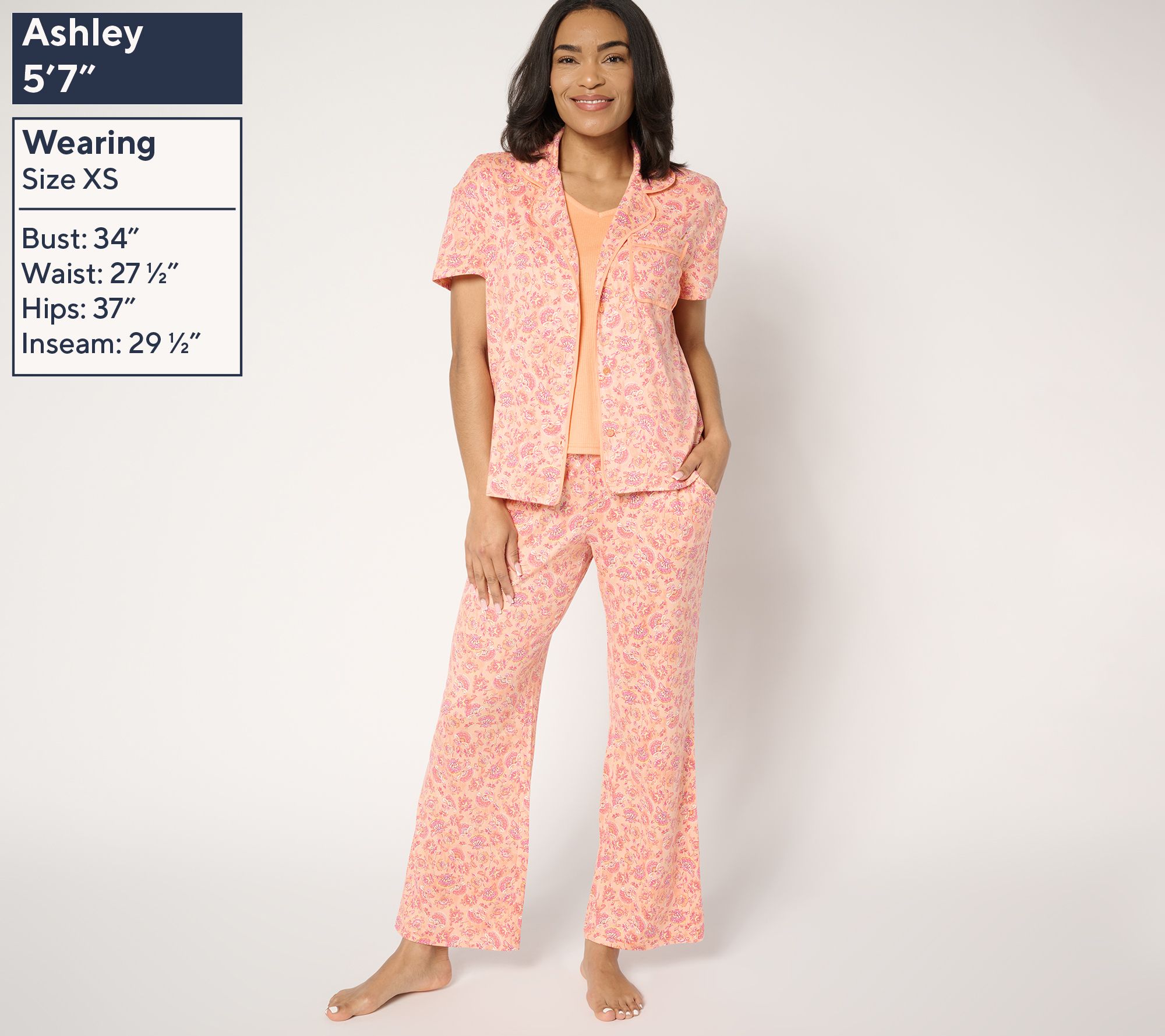 Nightwear Santa Baby Pj Set Christmas Pajamas Santa's Little