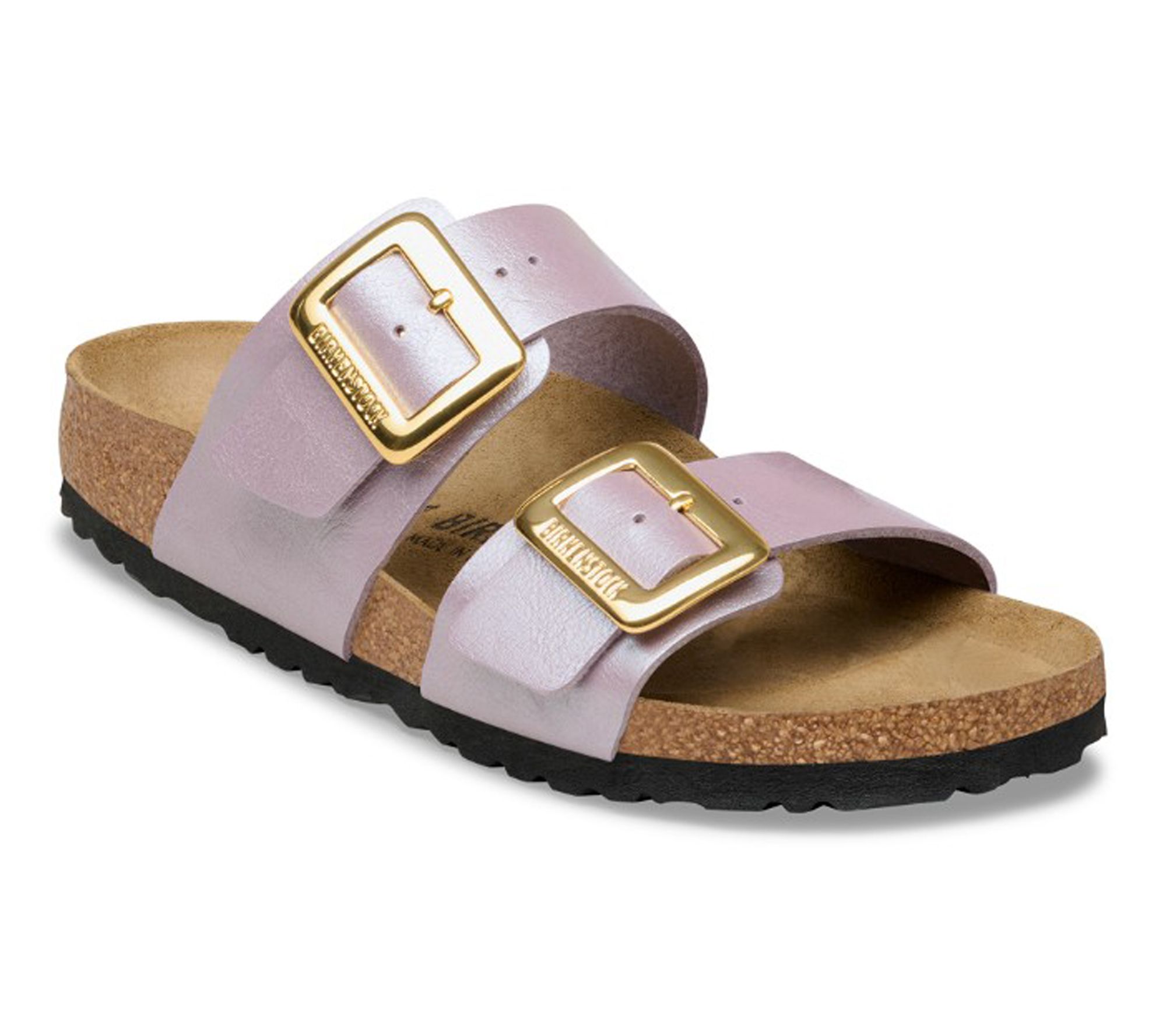 Birkenstock Two-Strap Slide Sandal - Sydney Luxe Buckle
