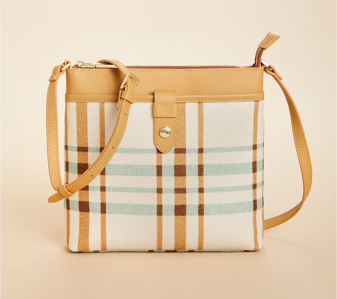 Spartina 449 Pocket Hipster Bag with Leather Trim