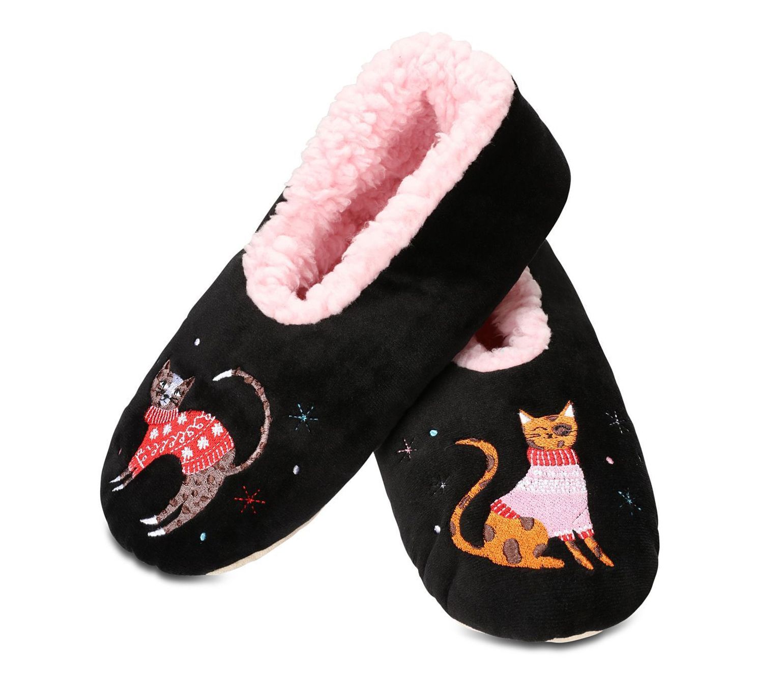 MeMoi Women's Sherpa Lined Expressions Slippers