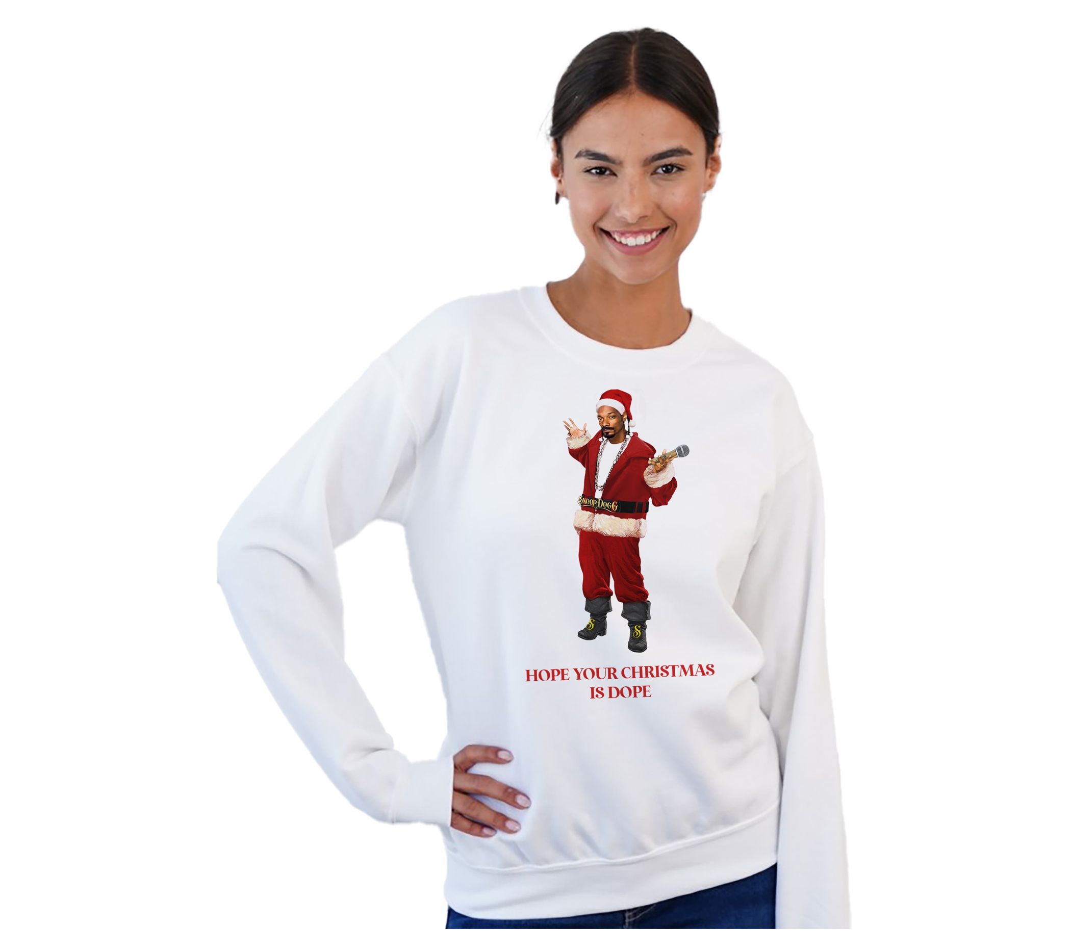 By The Edit Fun & Festive Winter Motif Crewneck Sweatshirt