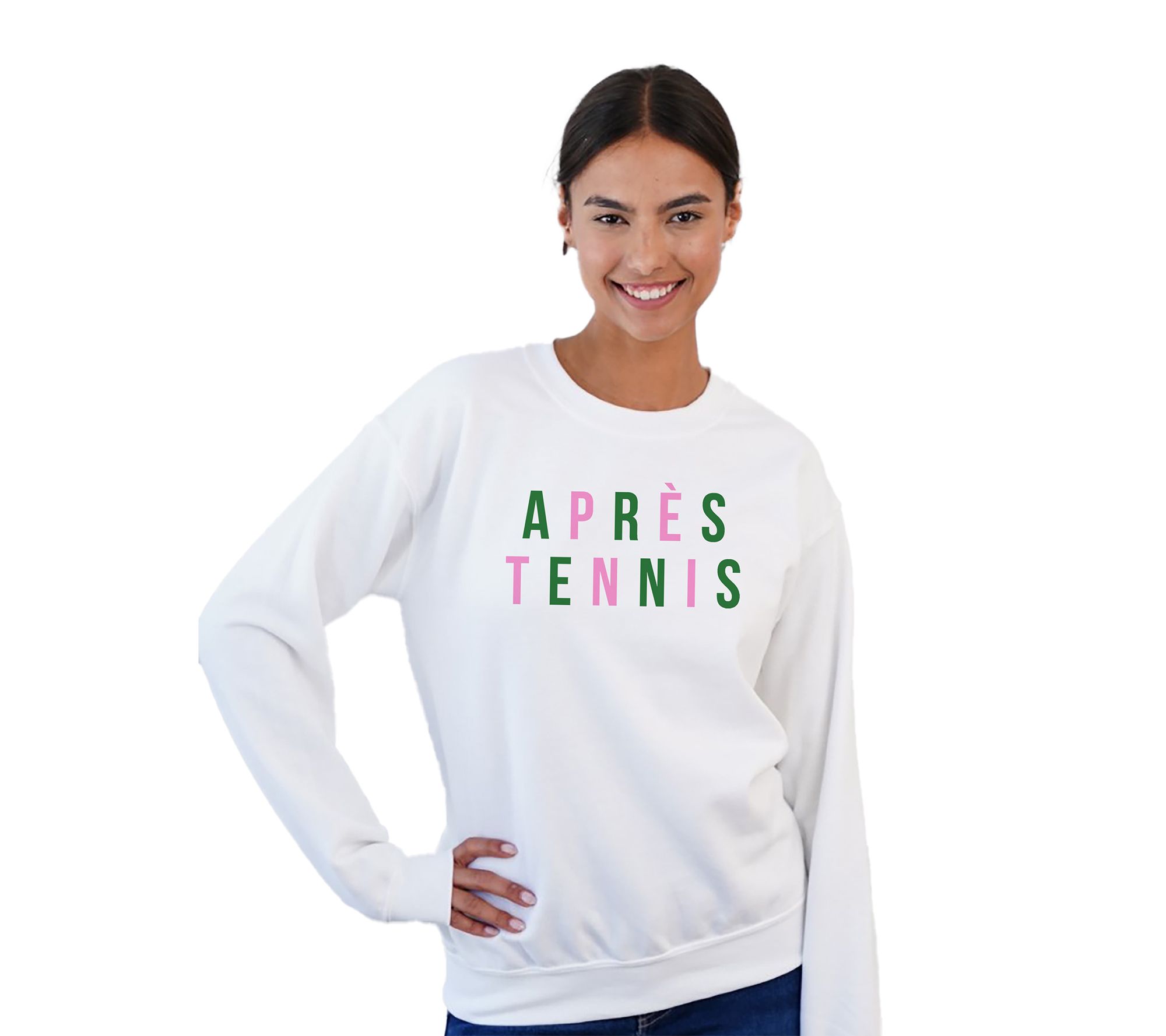 By The Edit Fun & Festive Winter Motif Crewneck Sweatshirt