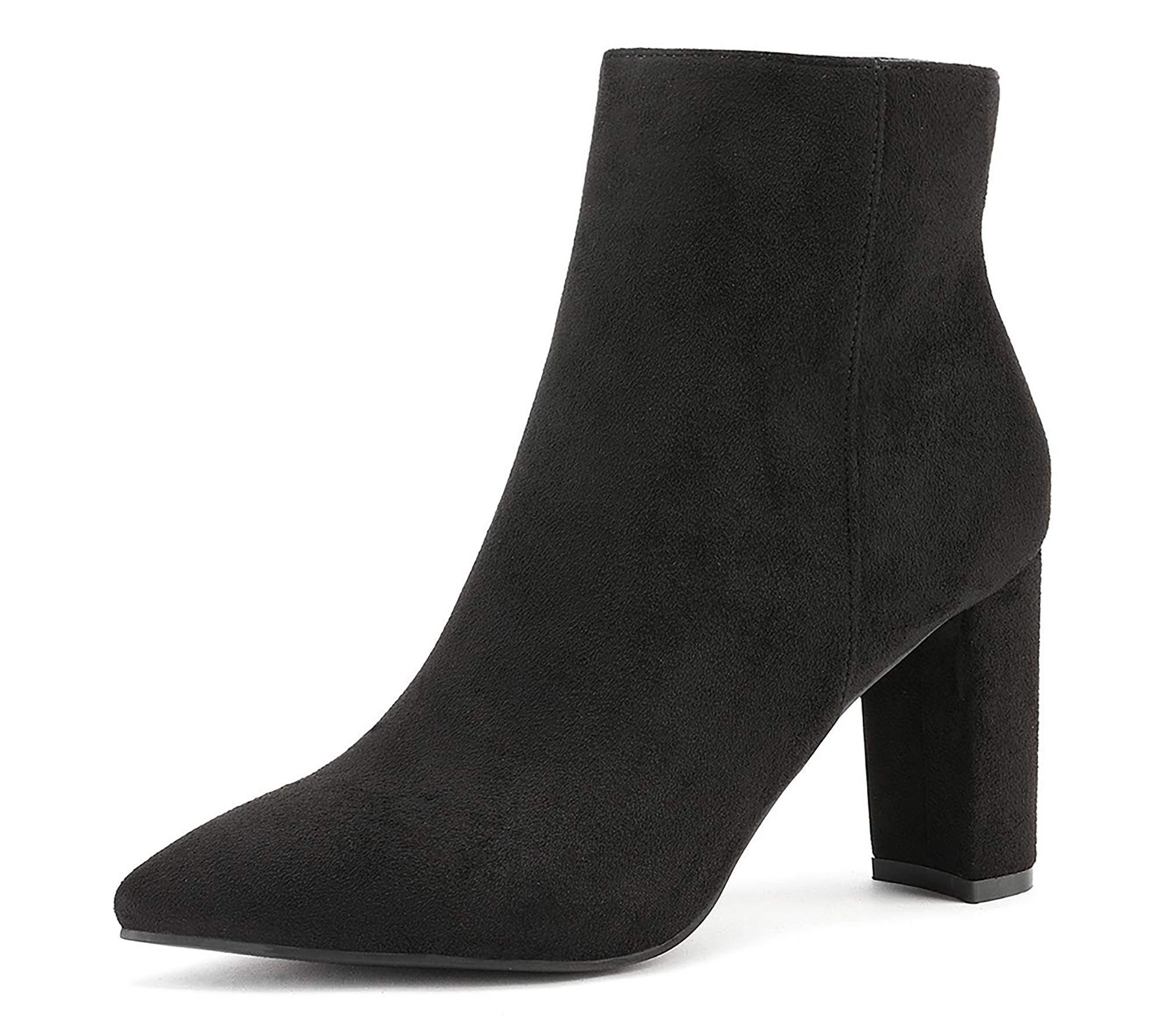 Dream Pairs Women's Heeled Ankle Dress Booties- Sianna