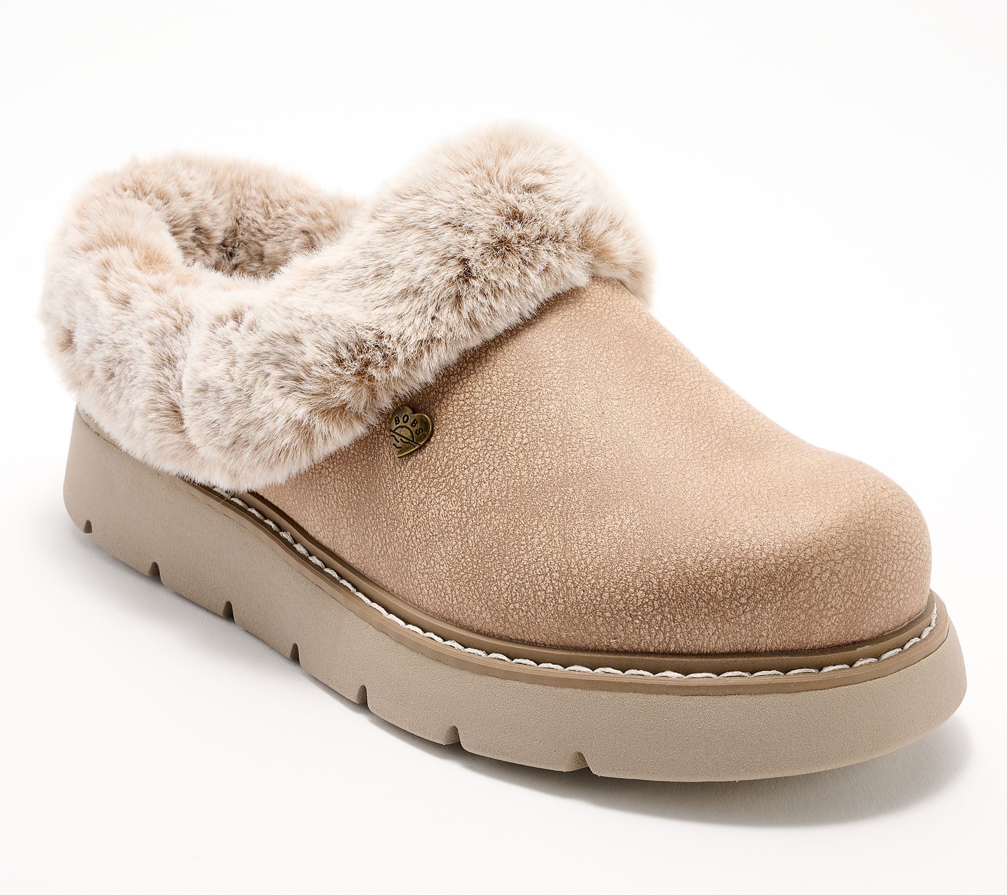 As Is Skechers Bobs Keepsakes Lite Slippers- Cozy Blend