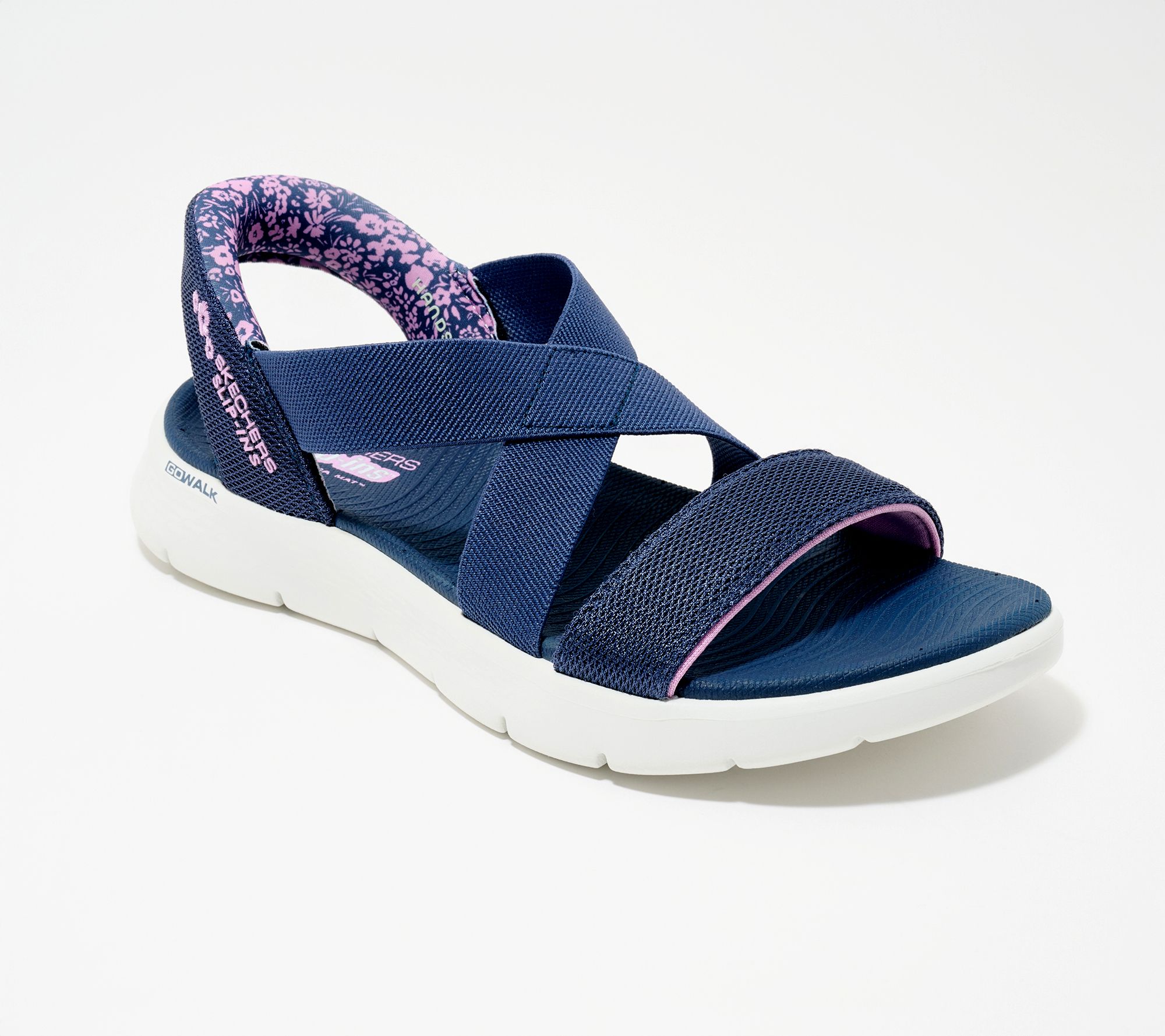Skechers Slip-ins GO WALK Flex Crossband Sandals-Liliana