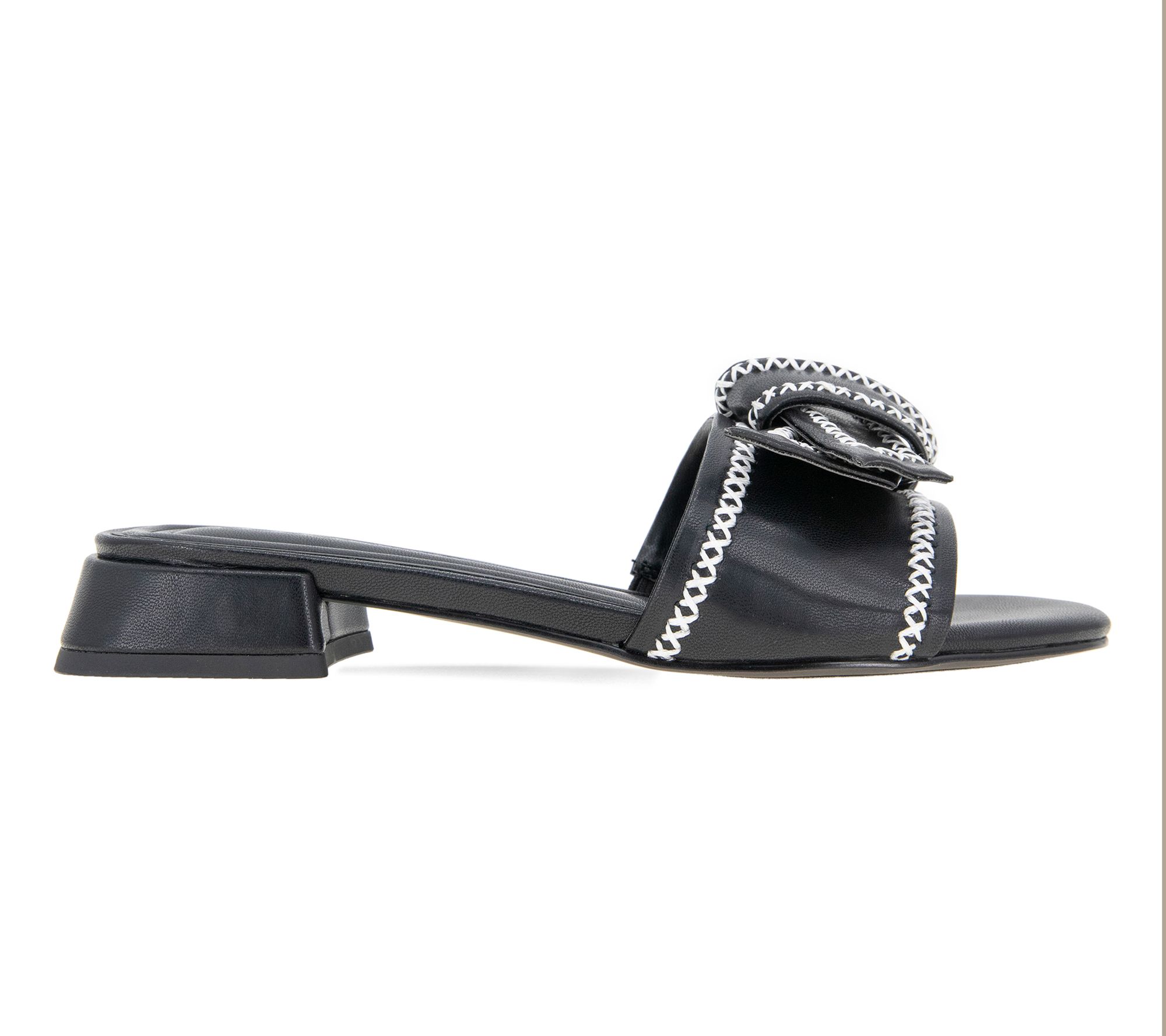 BCBGeneration Amora Low Block Heel Sandal - QVC.com