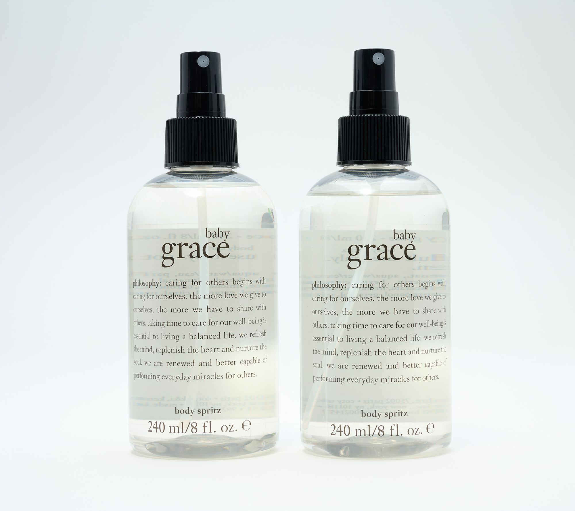  philosophy 8oz grace fragrance body spritz duo