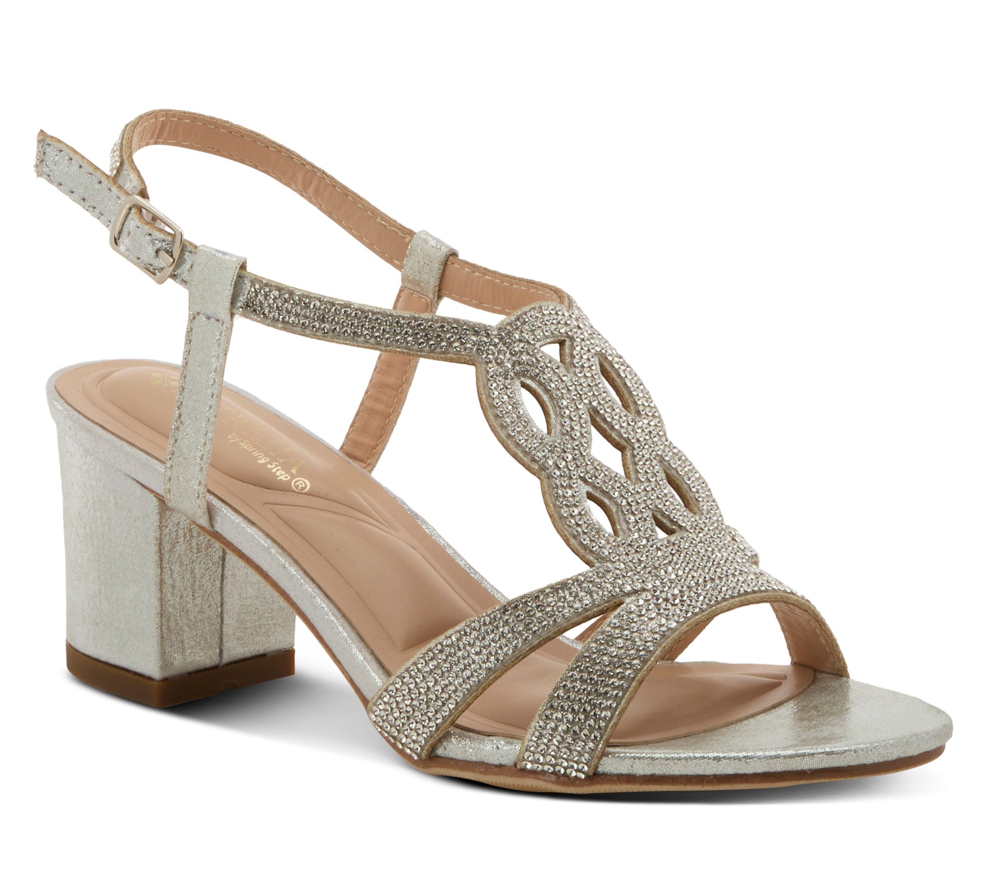 Patrizia by Spring Step Block Heel Sandals - Lilyana