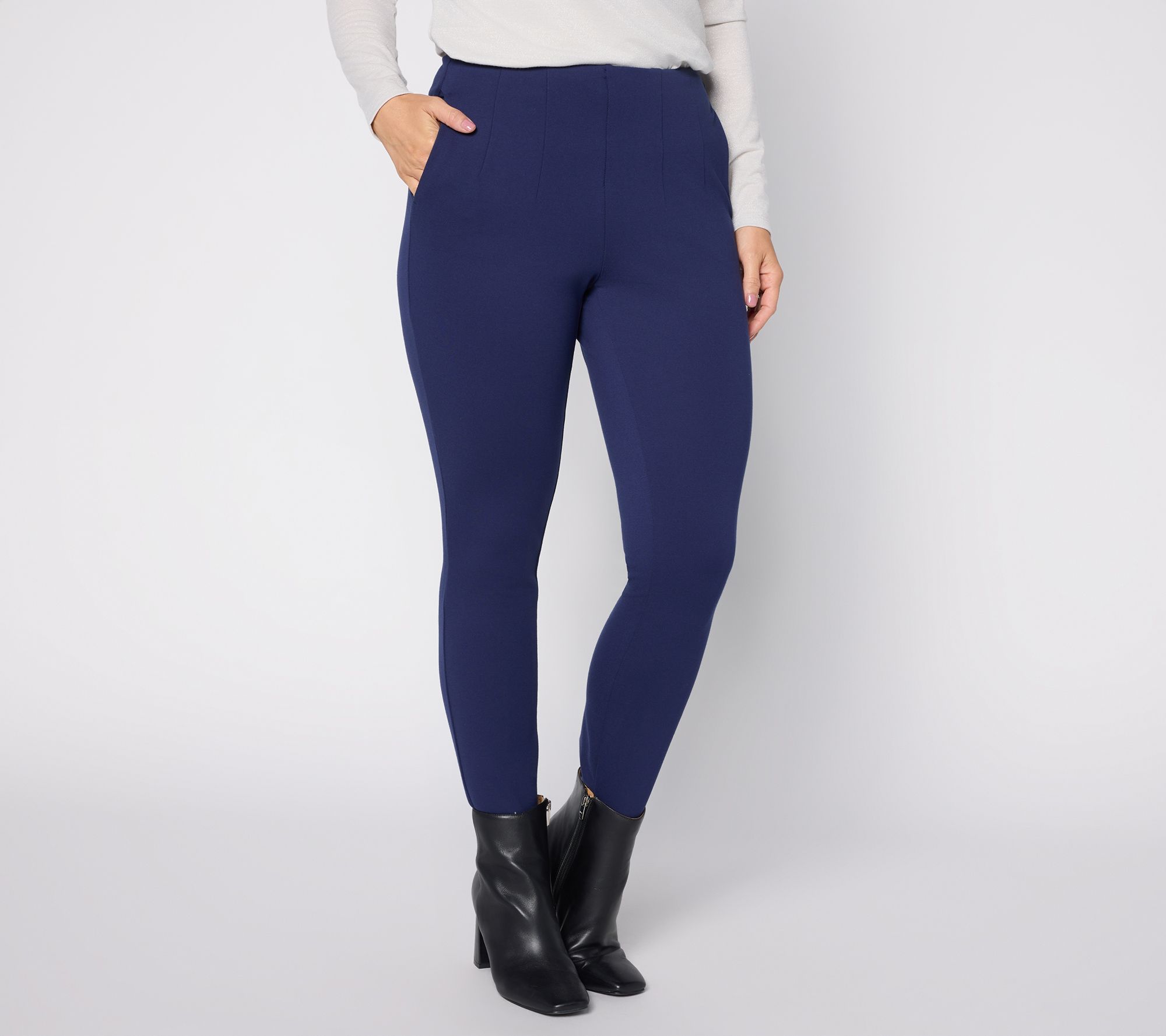Belle by Kim Gravel Regular Ponte Boot Ready Stirrup Pant