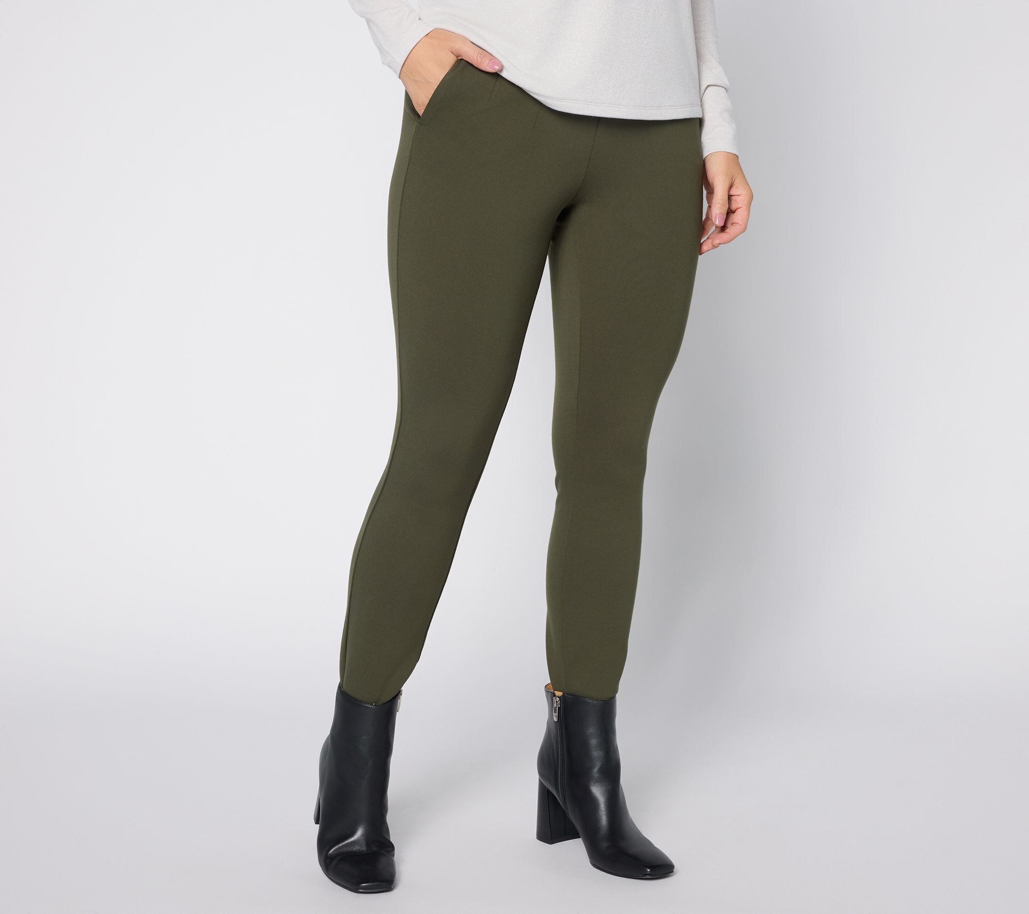 Belle by Kim Gravel Regular Ponte Boot Ready Stirrup Pant