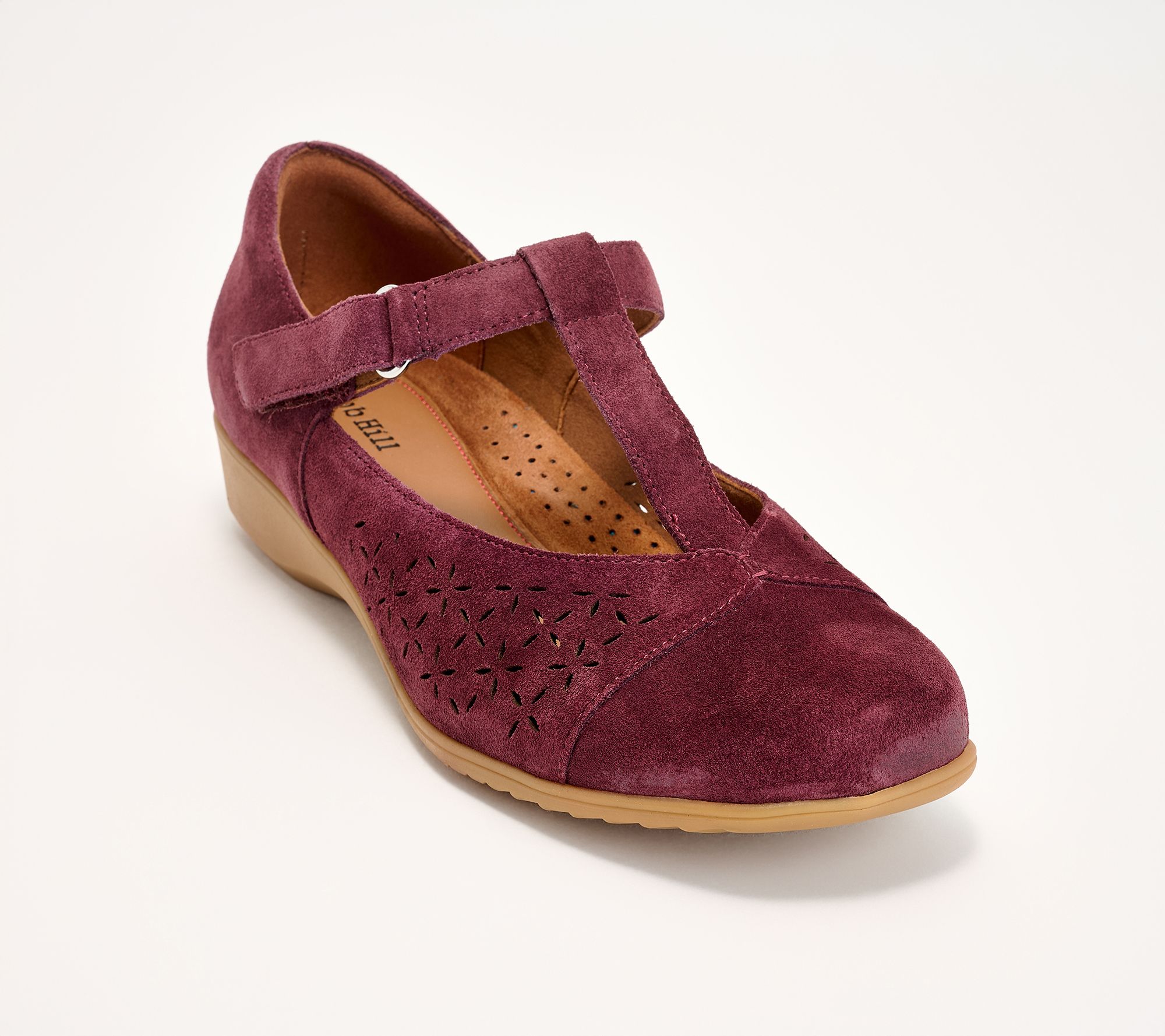Cobb Hill Leather T-Strap Mary-Janes - Rowen - QVC.com