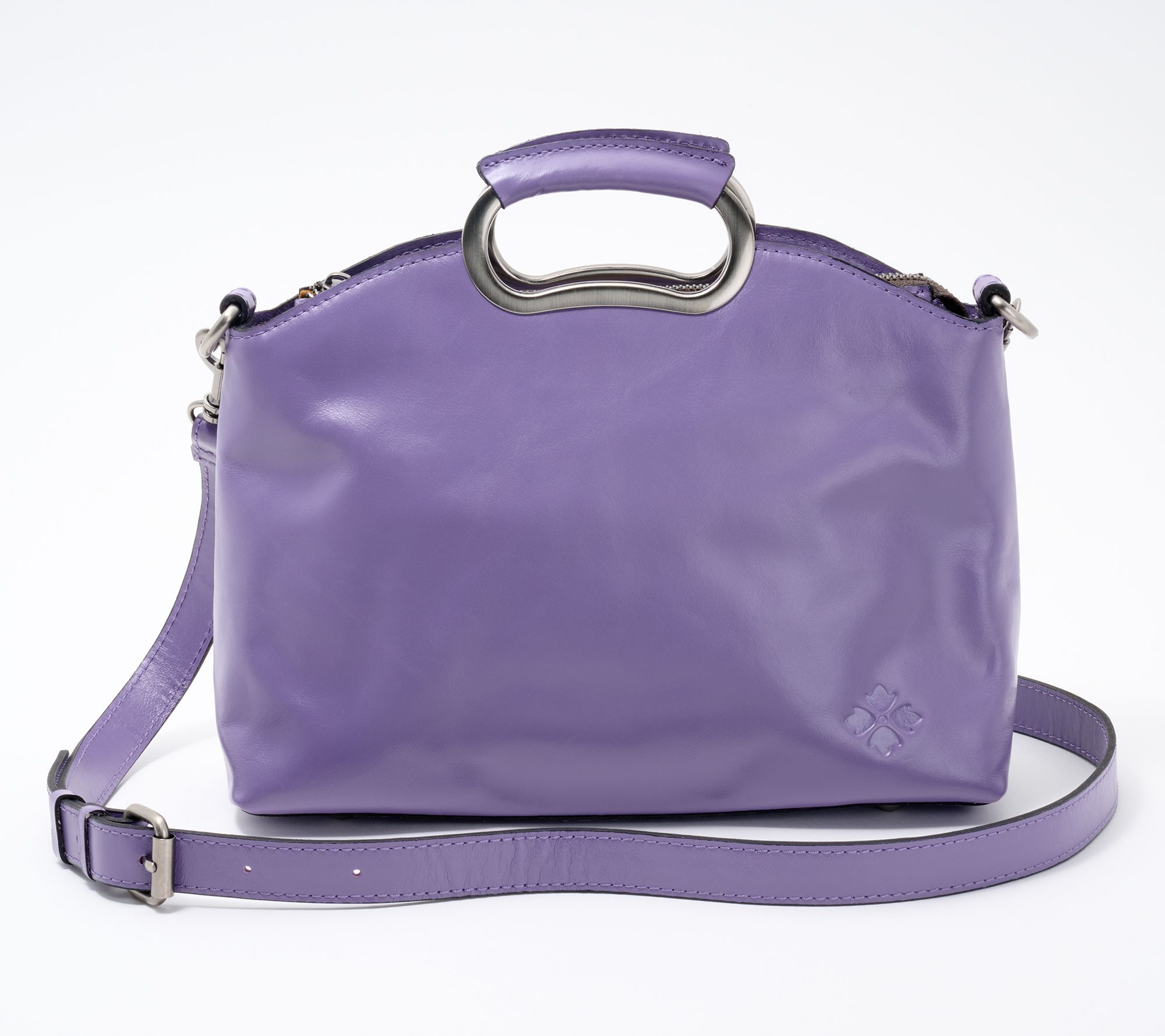 "As Is" Patricia Nash Leather Top Handle Valetta Satchel