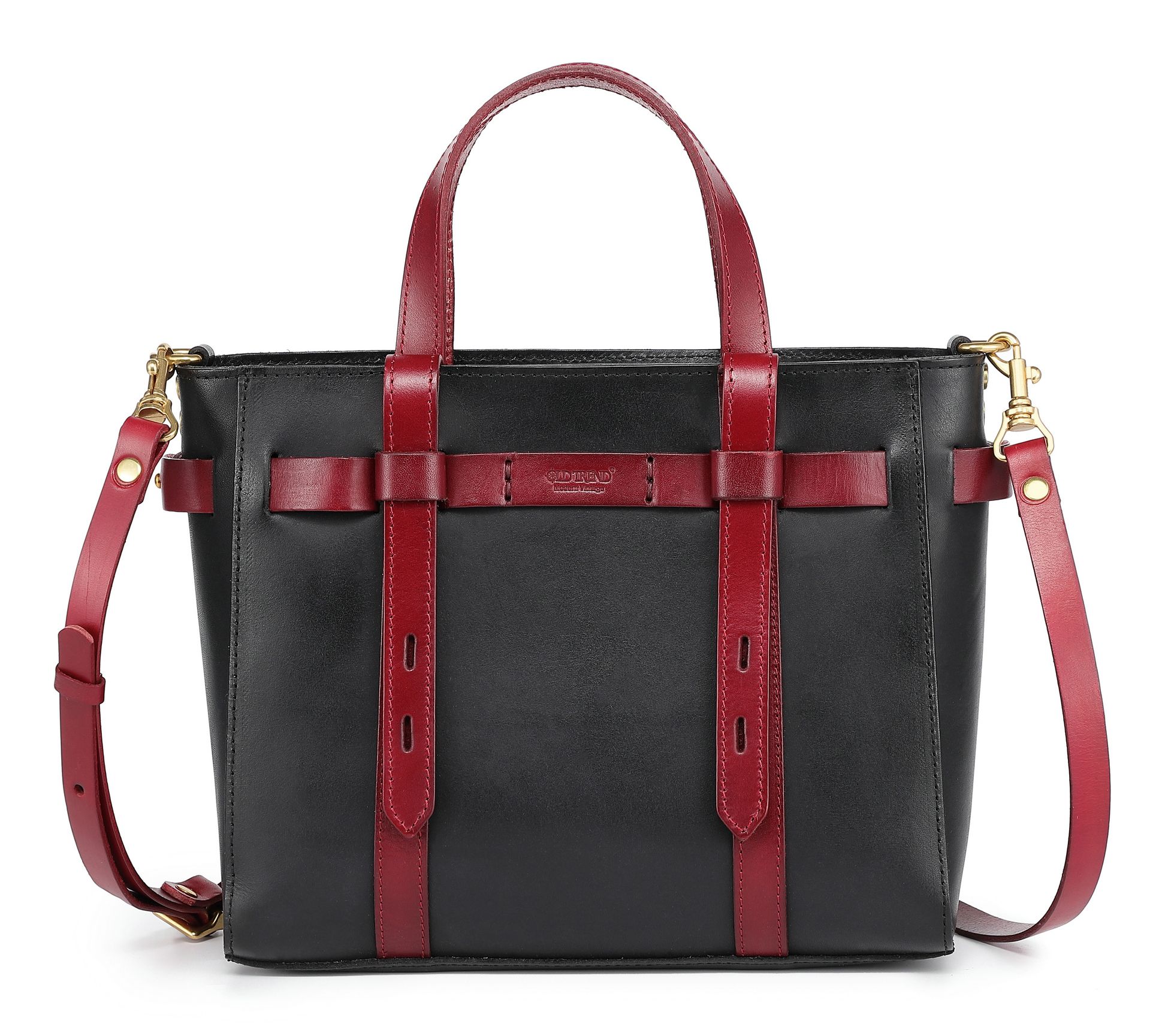 Old Trend Westland Mini Leather Tote with Shoulder Strap