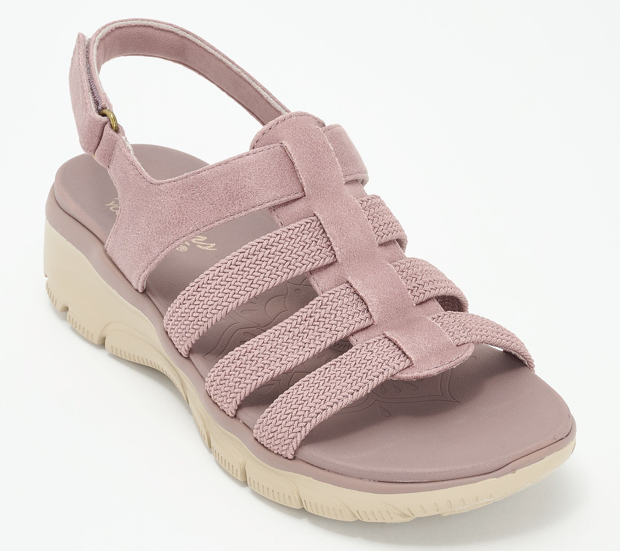 "As Is" Skechers Easy Going Adj Fisherman Sandals