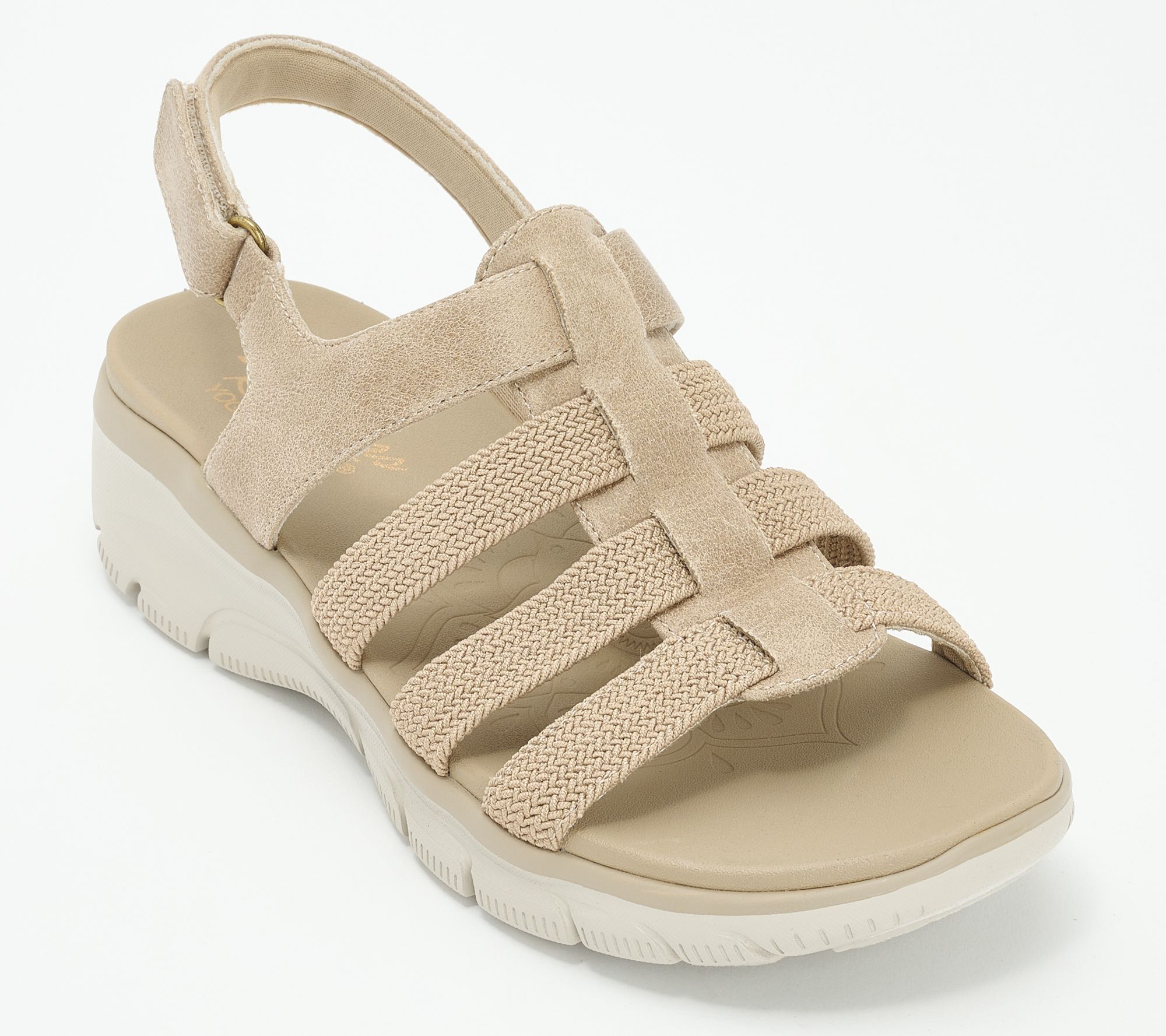 "As Is" Skechers Easy Going Adj Fisherman Sandals