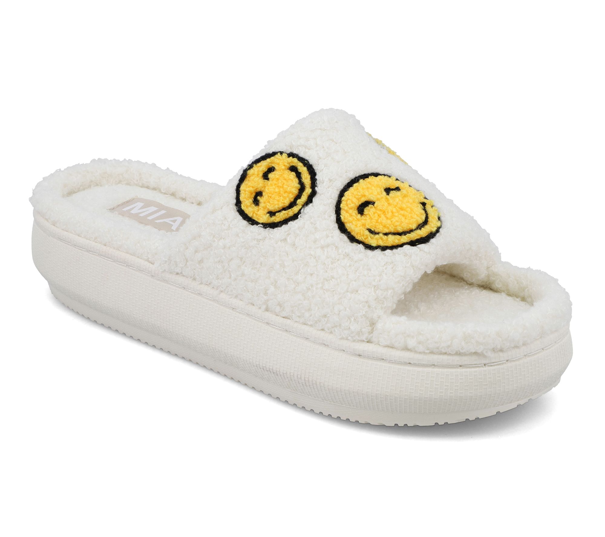MIA Platform Slide Slippers - Huggie