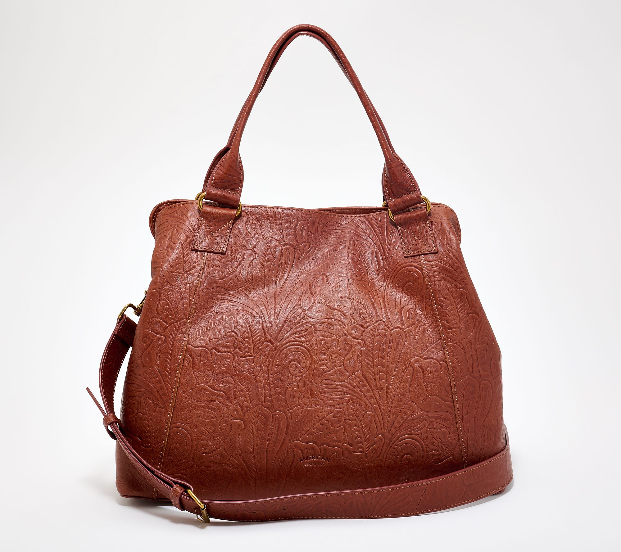 Leah Williams x American Leather Co. Ada XL Leather or Raffia Satchel