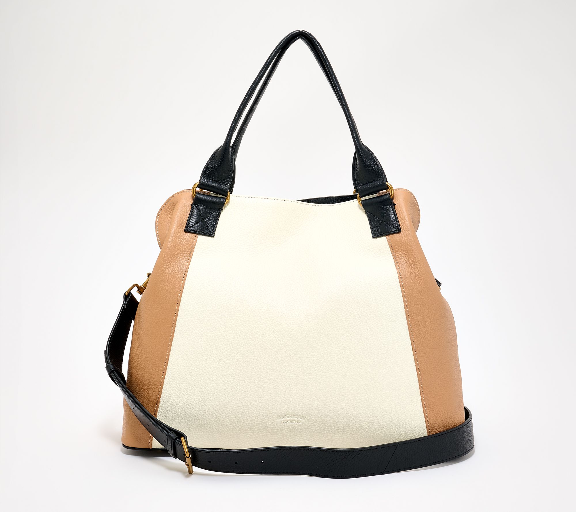 Leah Williams x American Leather Co. Ada XL Leather or Raffia Satchel