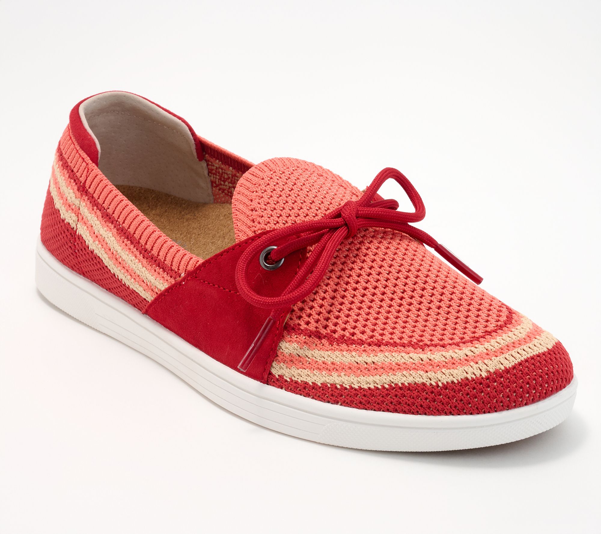  Revitalign Orthotic Knit Slip-On Boat Shoes - Tempe