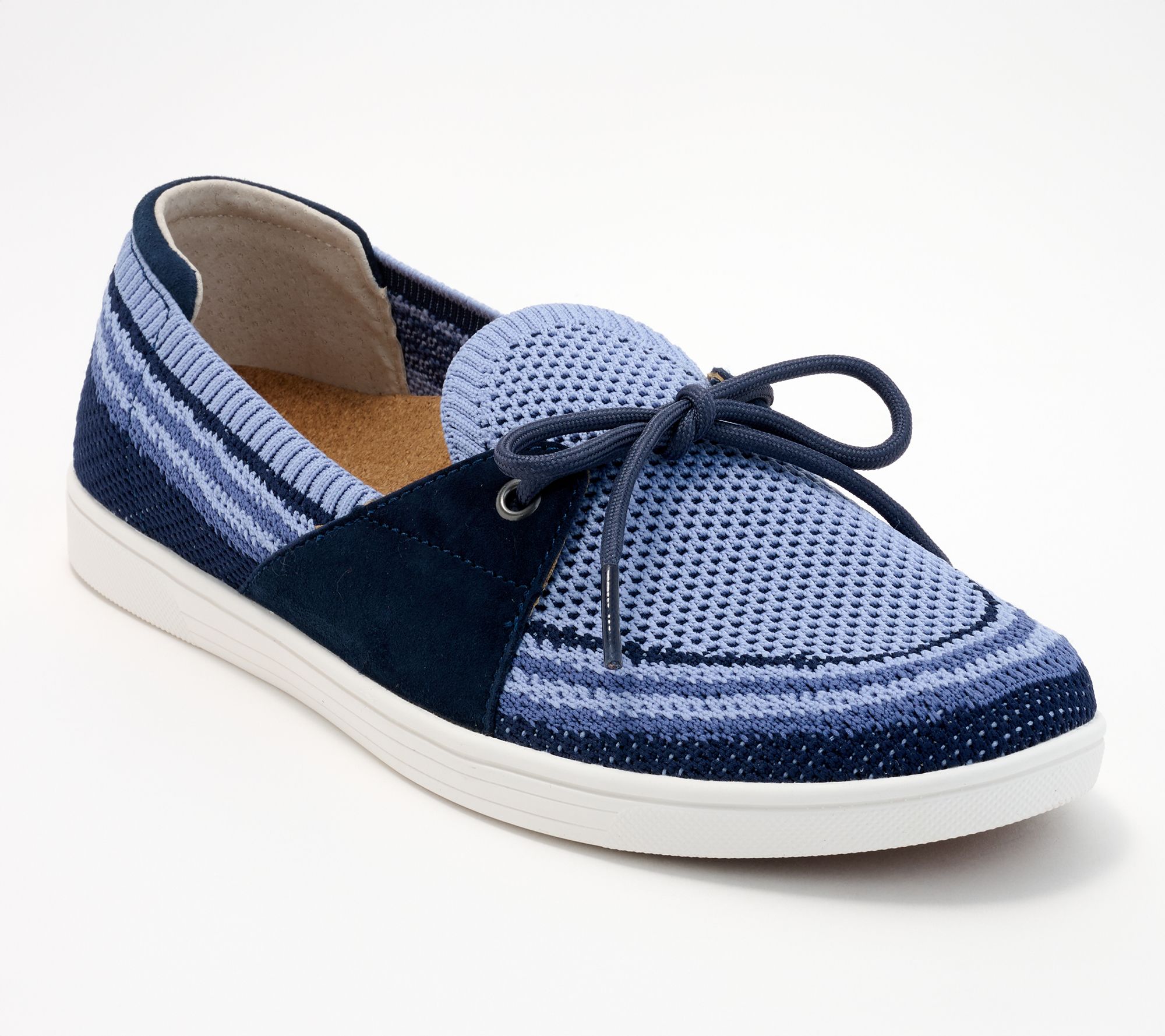 Revitalign Orthotic Knit Slip-On Boat Shoes - Tempe