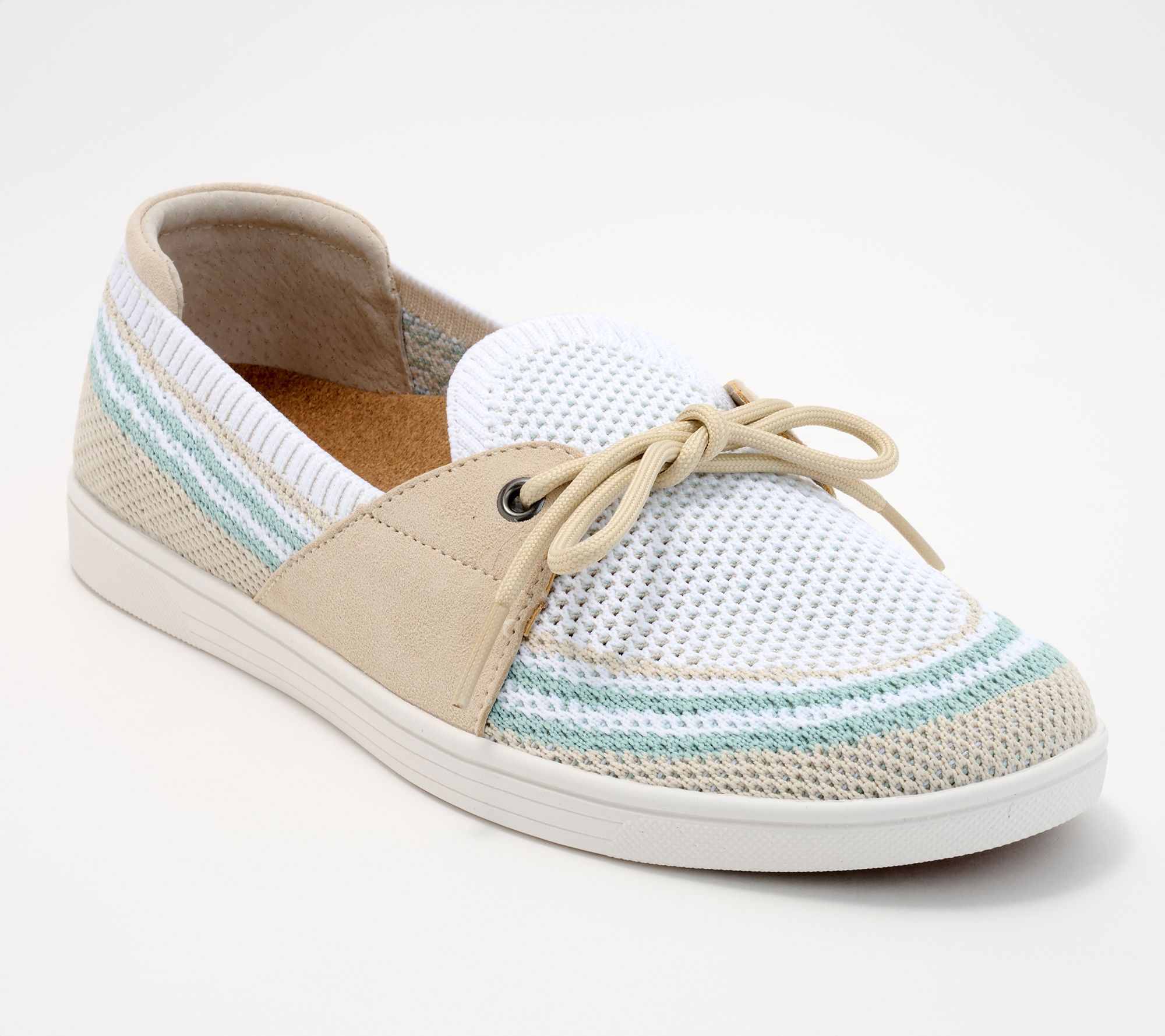 Revitalign Orthotic Knit Slip-On Boat Shoes - Tempe