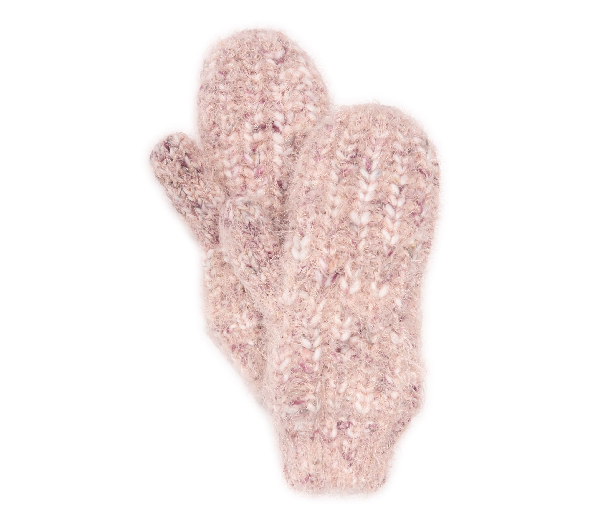MUK LUKS Women's Chunky Space Dye Eyelash Mitten