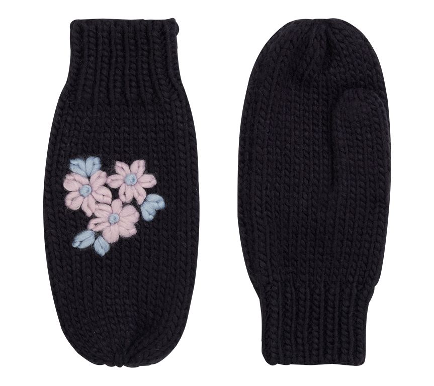 Fable England Embroidered Mittens