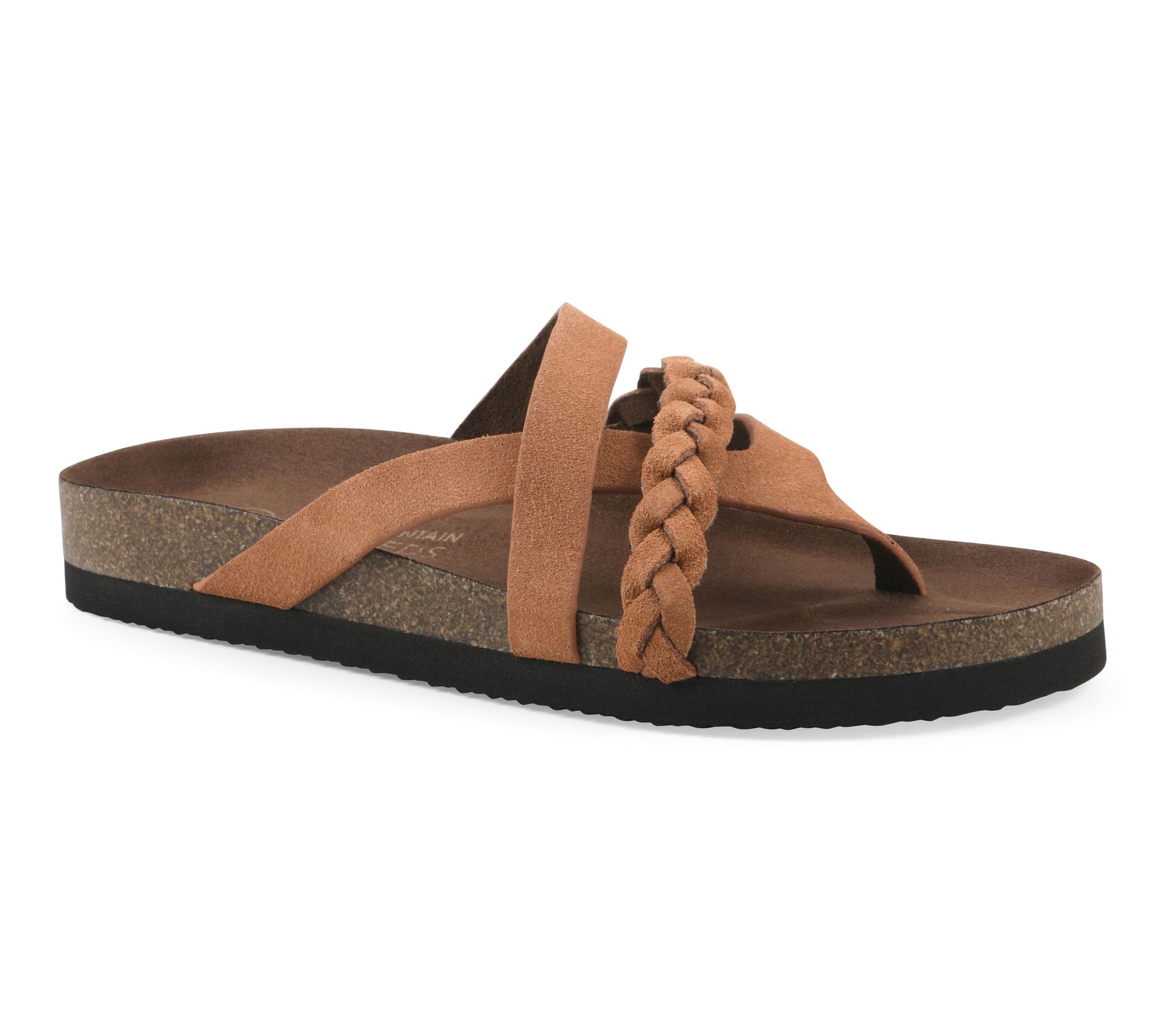 White Mountain Footbeds Leather Sandals - Halogen